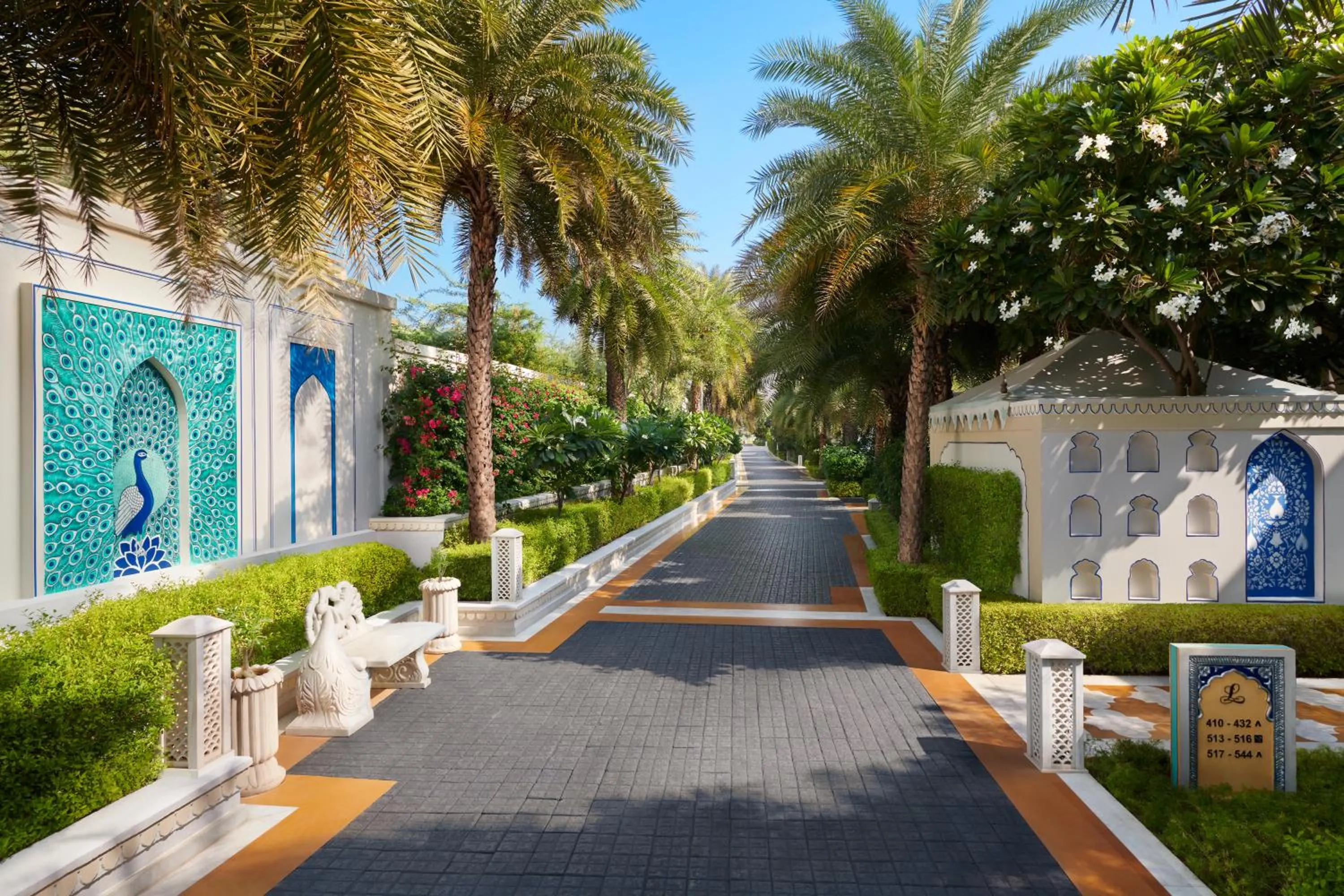 Patio in The Leela Palace Jaipur
