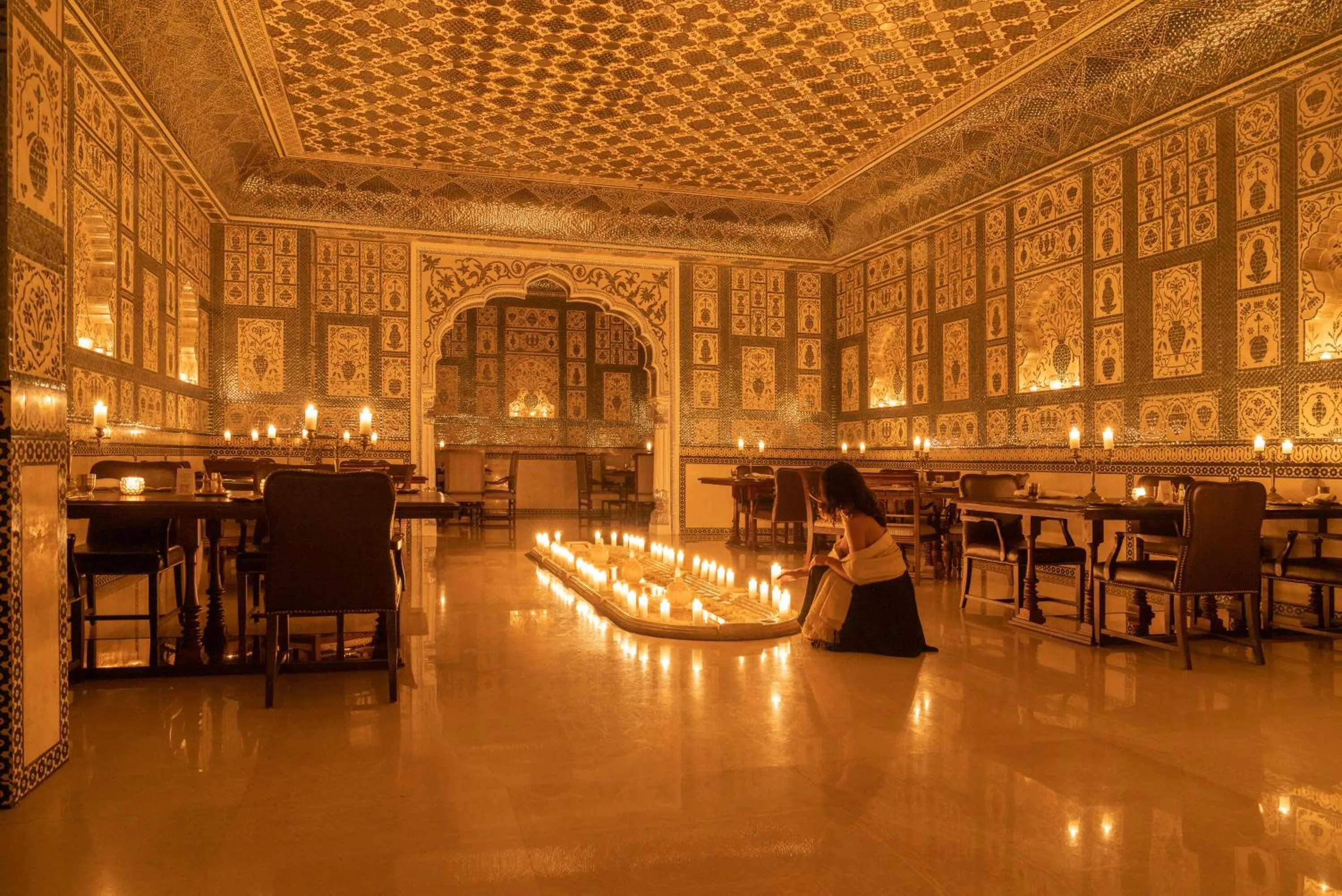 Restaurant/places to eat in The Leela Palace Jaipur