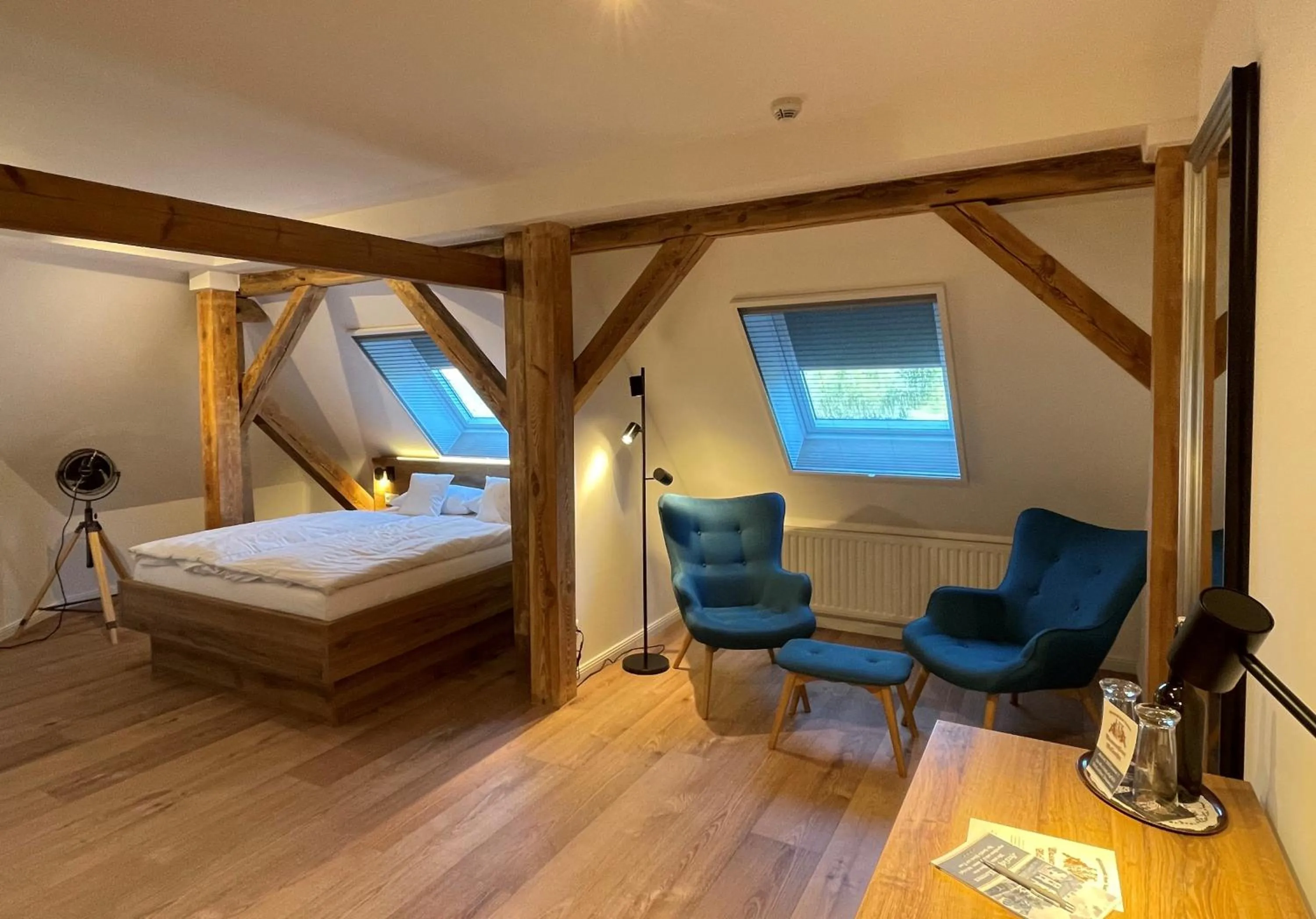 Photo of the whole room, Bed in Hotel Wasserschloss Mellenthin