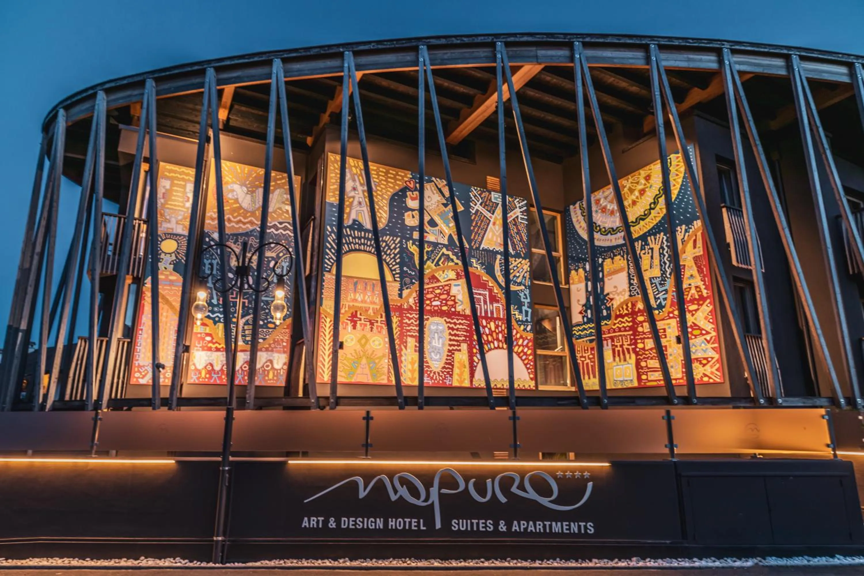 Property building in Art & Design Hotel Napura