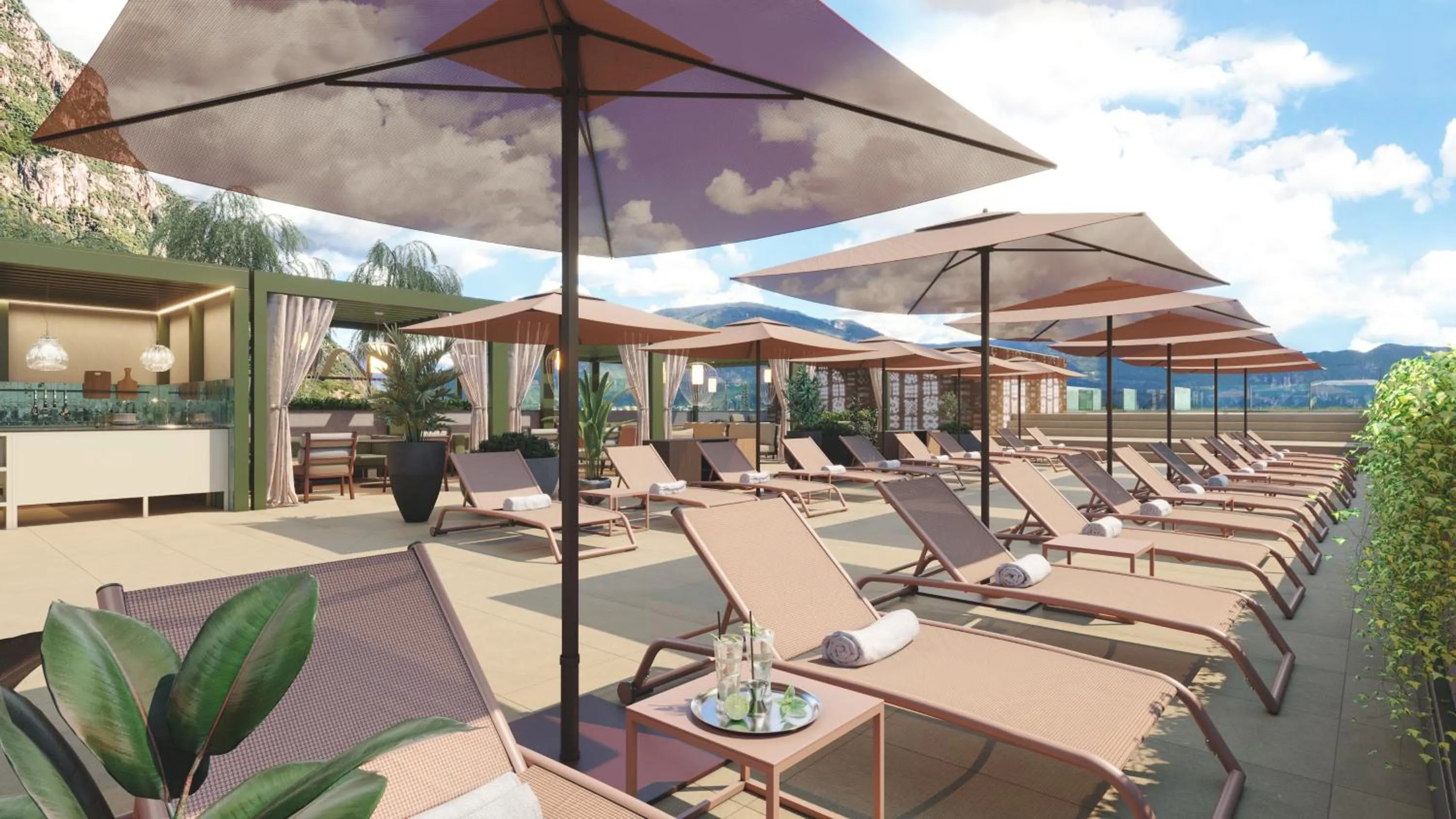 Natural landscape in Art & Design Hotel Napura