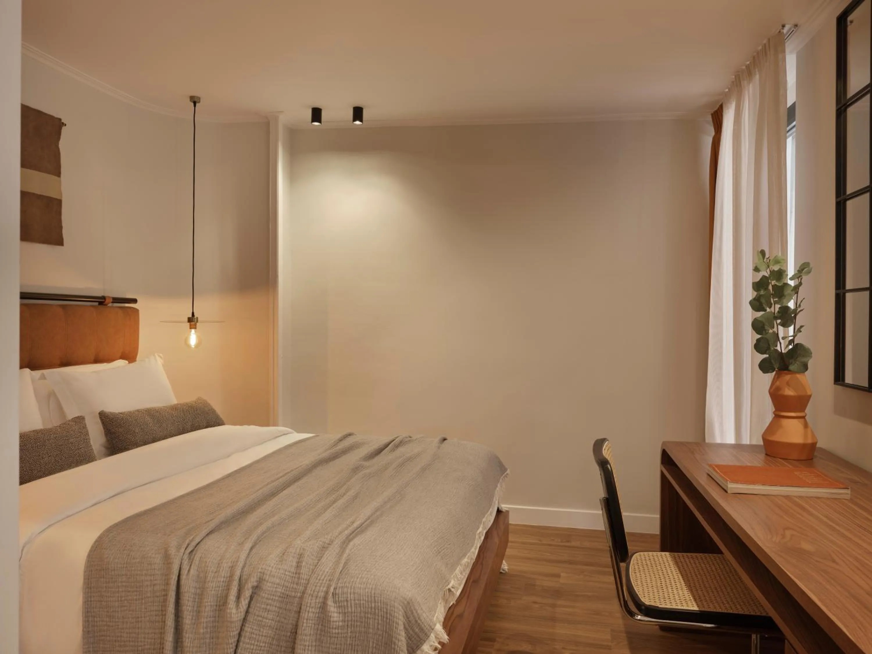 Bed in Astikon House