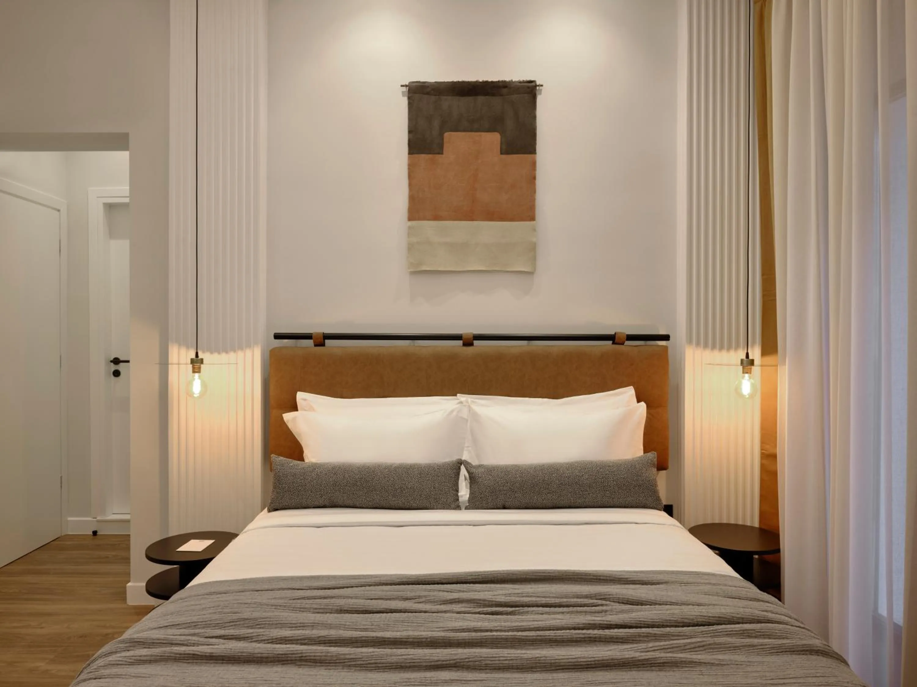 Bed in Astikon House