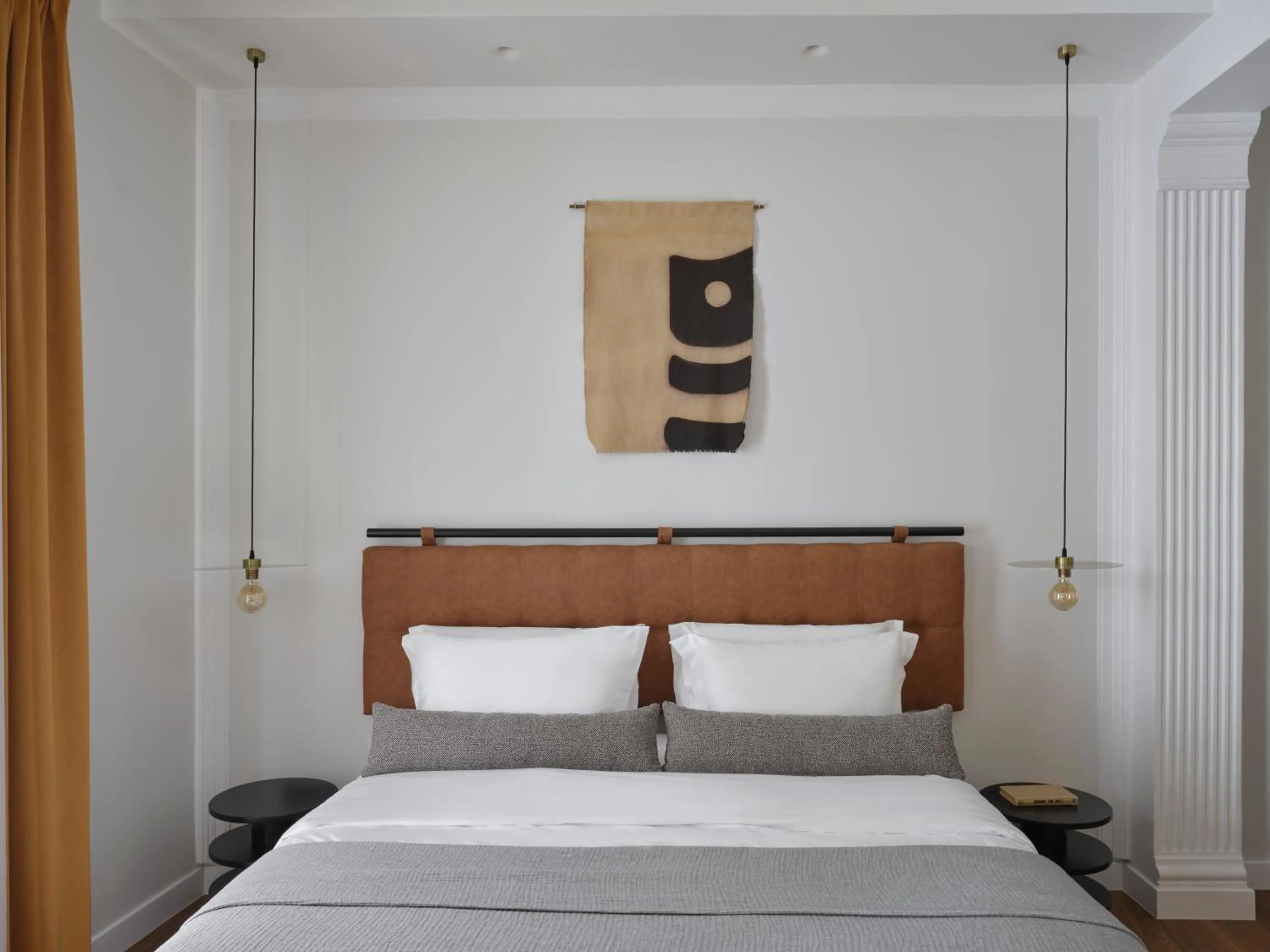 Bed in Astikon House