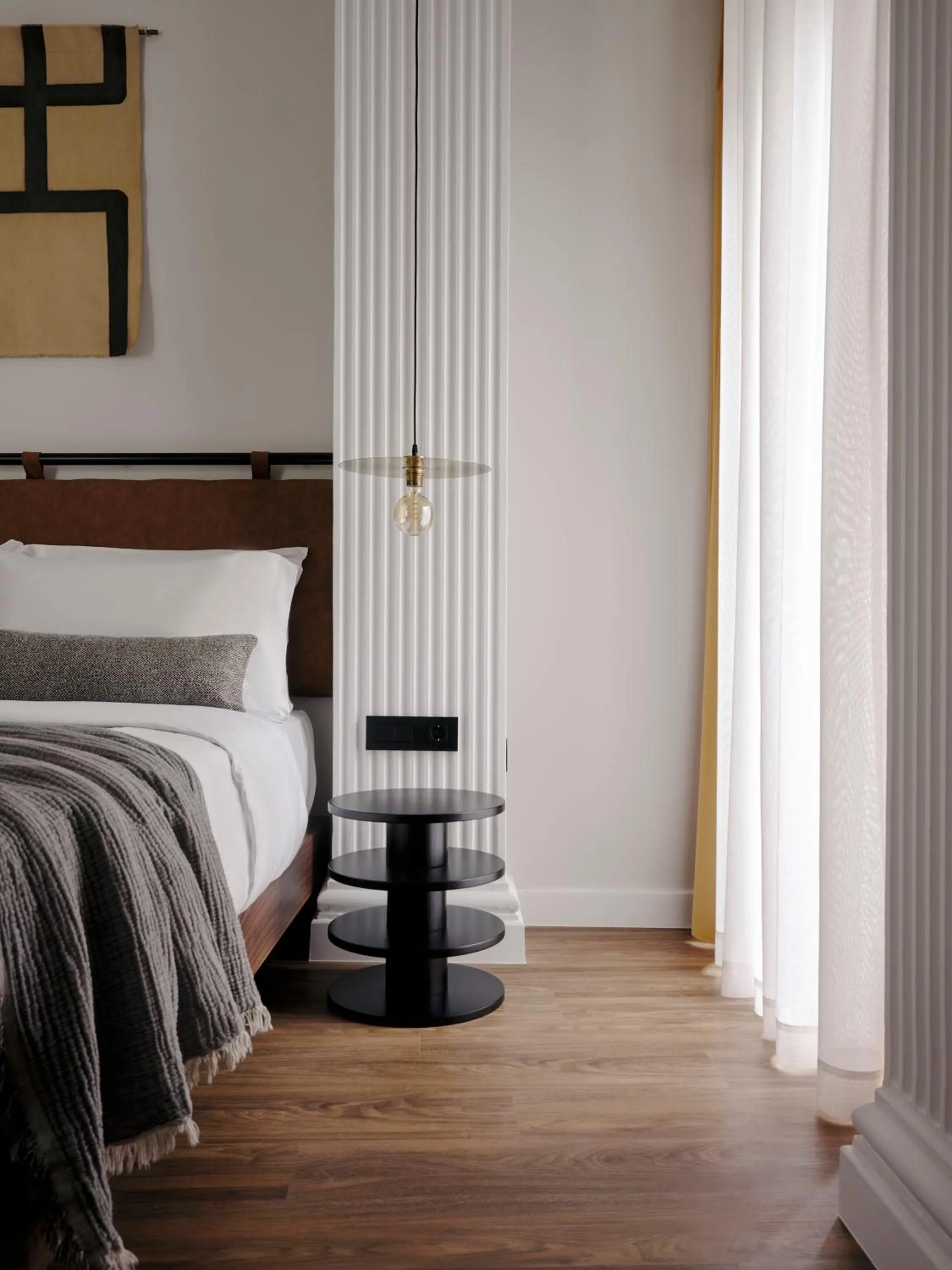 Bed in Astikon House