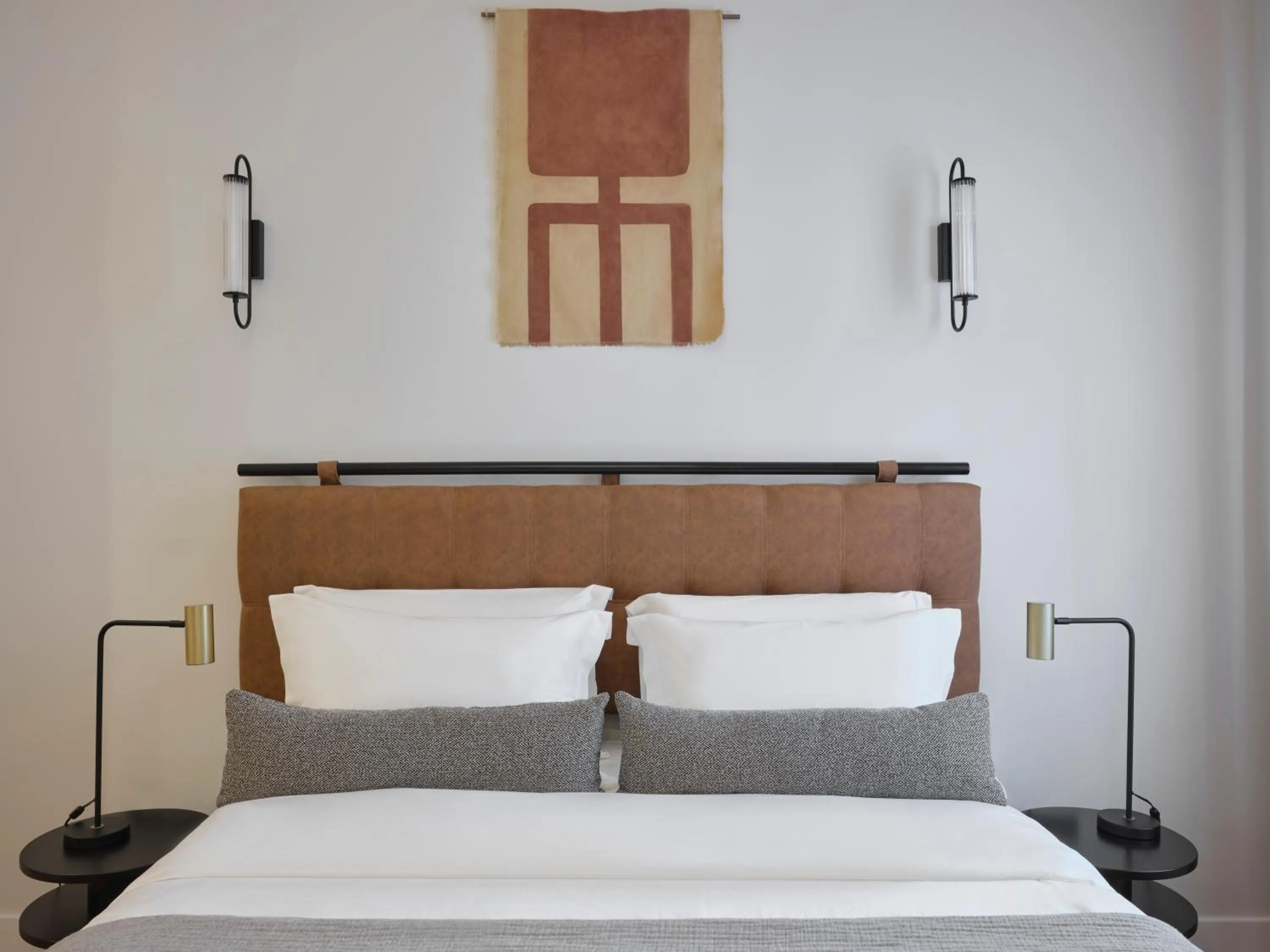 Bed in Astikon House