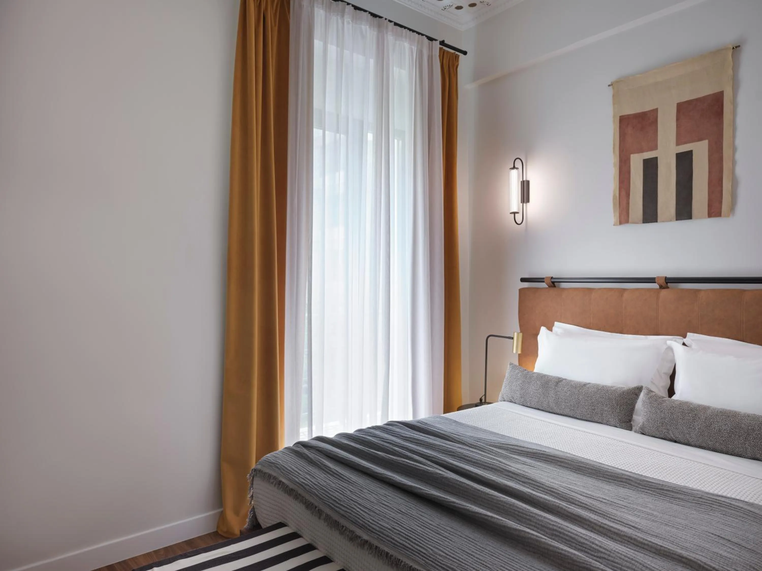 Bed in Astikon House