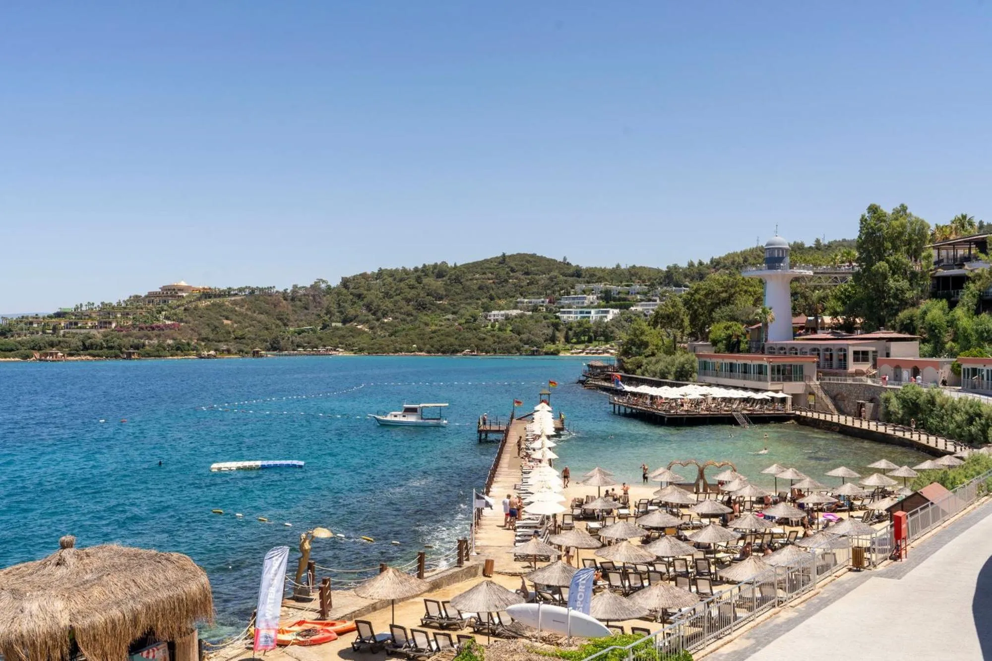 Beach in Blue Dreams Resort Bodrum - Aquapark & Ultra All Inclusive
