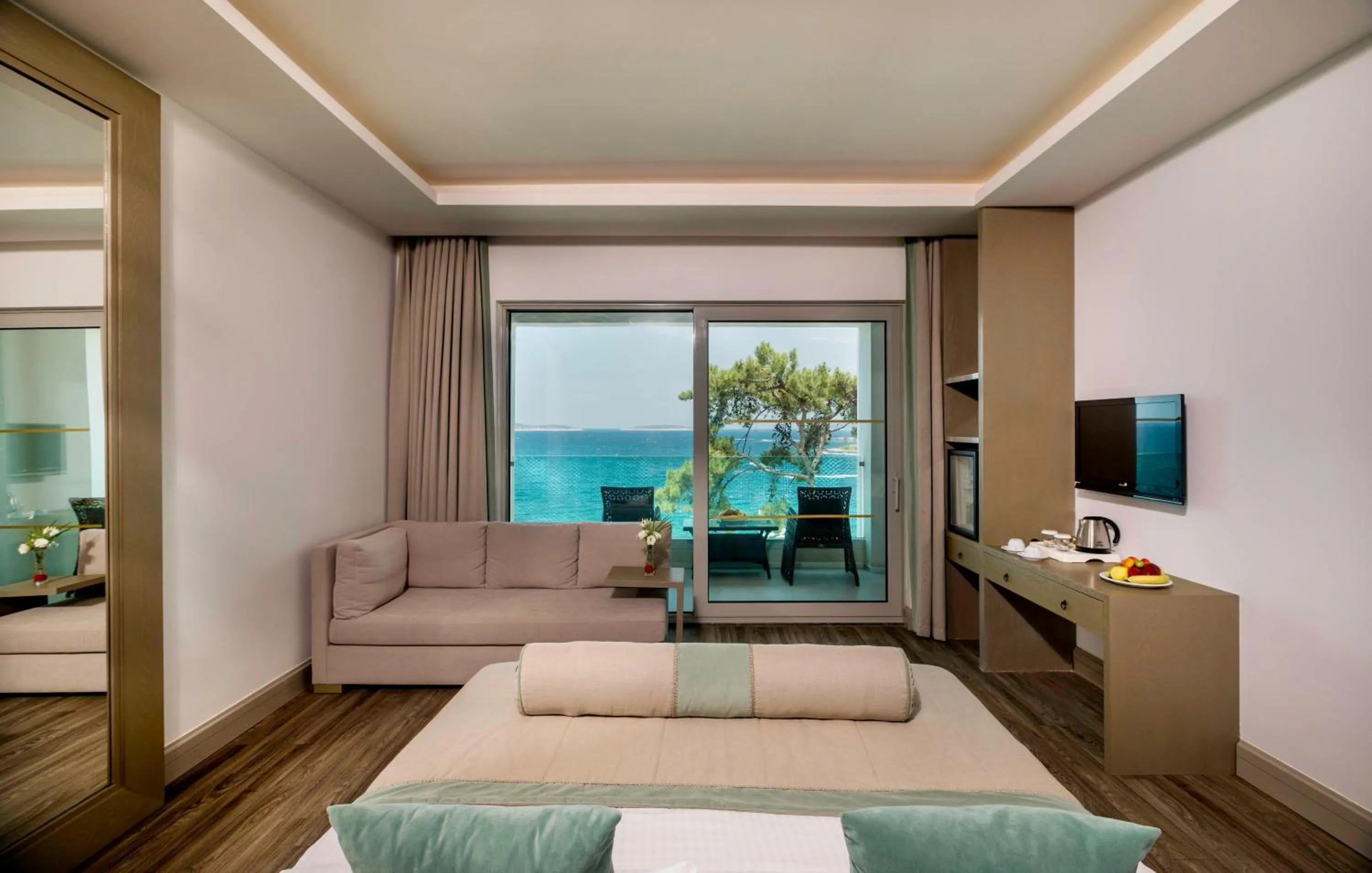 Seating area in Blue Dreams Resort Bodrum - Aquapark & Ultra All Inclusive