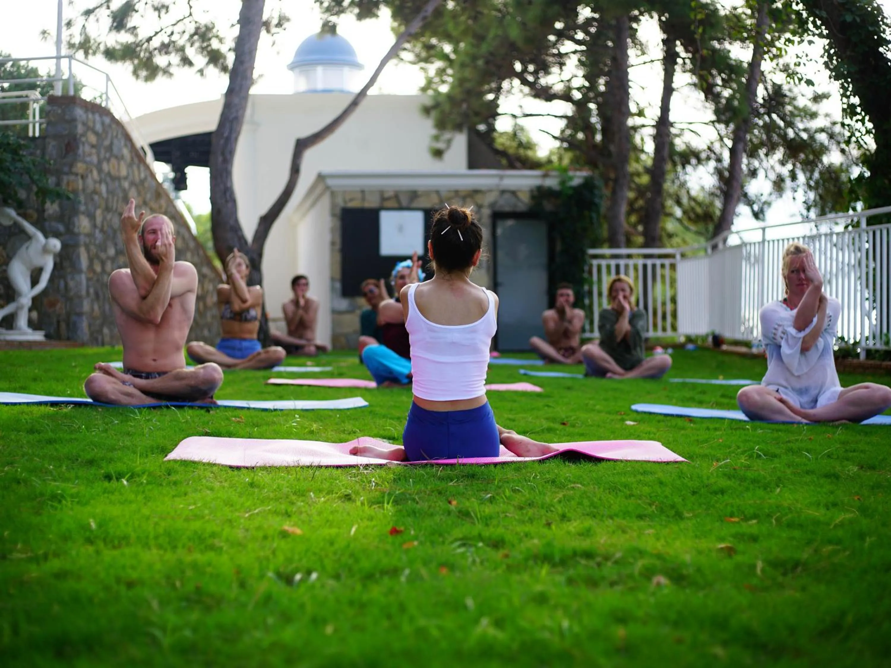 Garden in Blue Dreams Resort Bodrum - Aquapark & Ultra All Inclusive