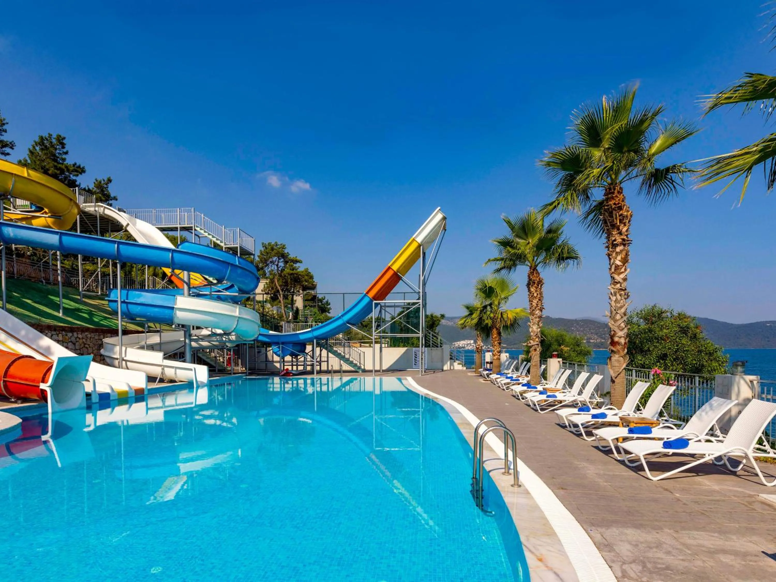 Aqua park in Blue Dreams Resort Bodrum - Aquapark & Ultra All Inclusive