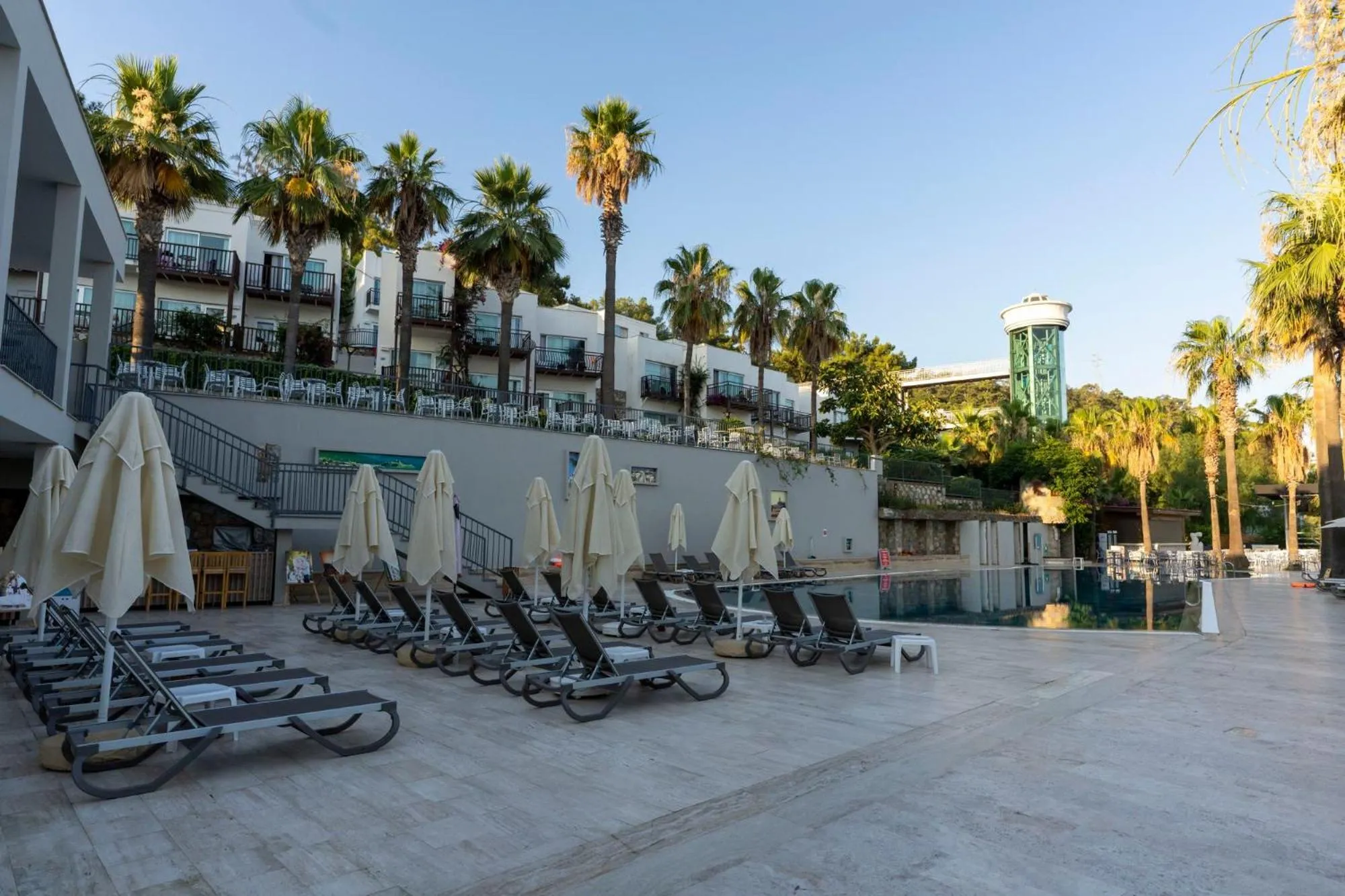 Swimming pool in Blue Dreams Resort Bodrum - Aquapark & Ultra All Inclusive