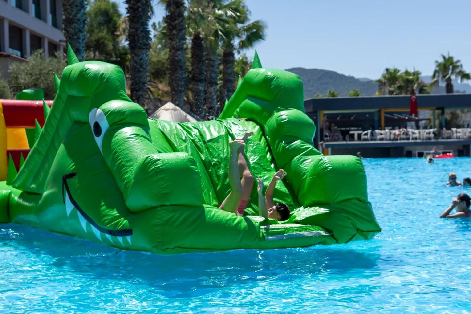 children in Blue Dreams Resort Bodrum - Aquapark & Ultra All Inclusive