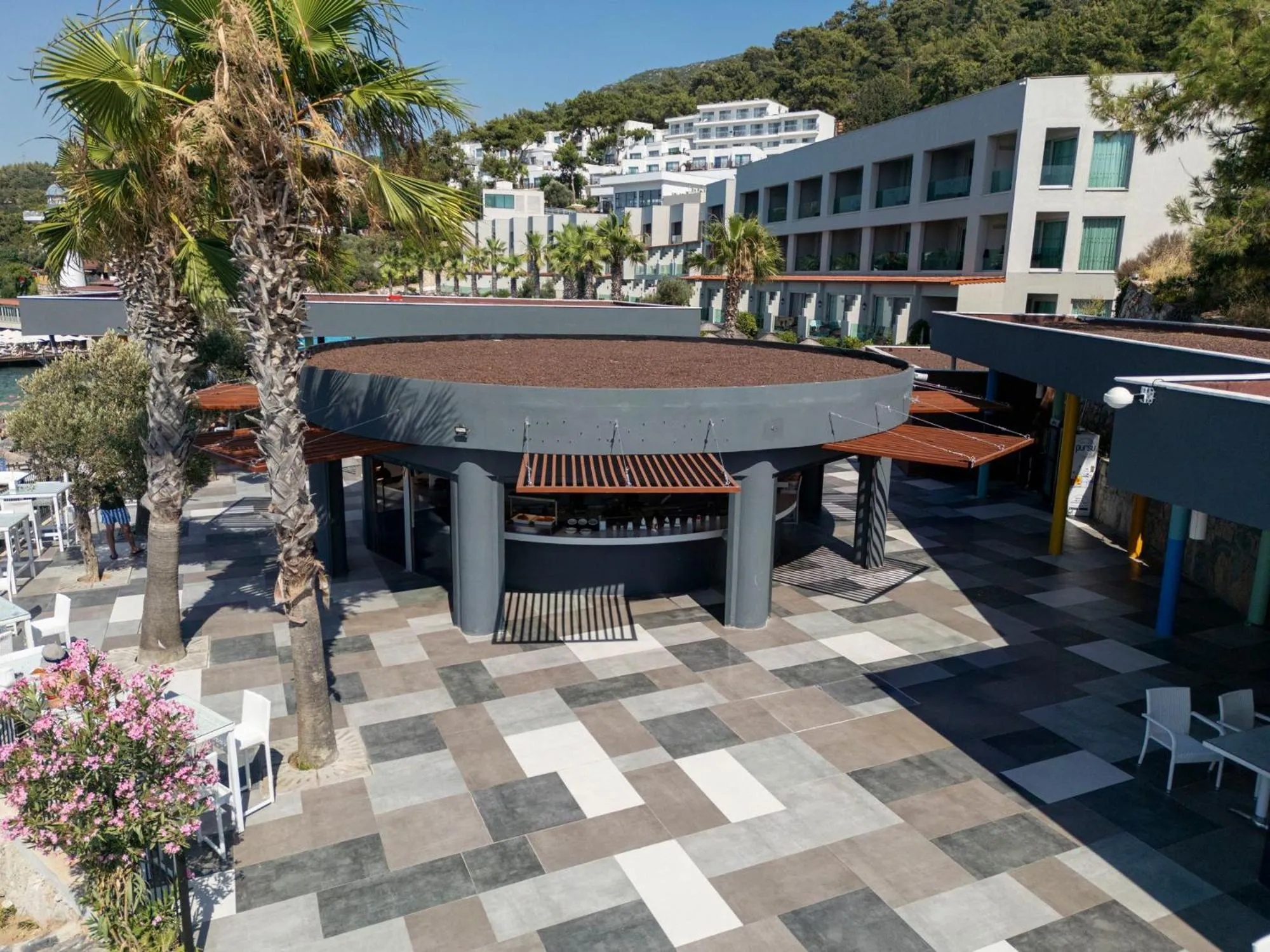 Lounge or bar in Blue Dreams Resort Bodrum - Aquapark & Ultra All Inclusive