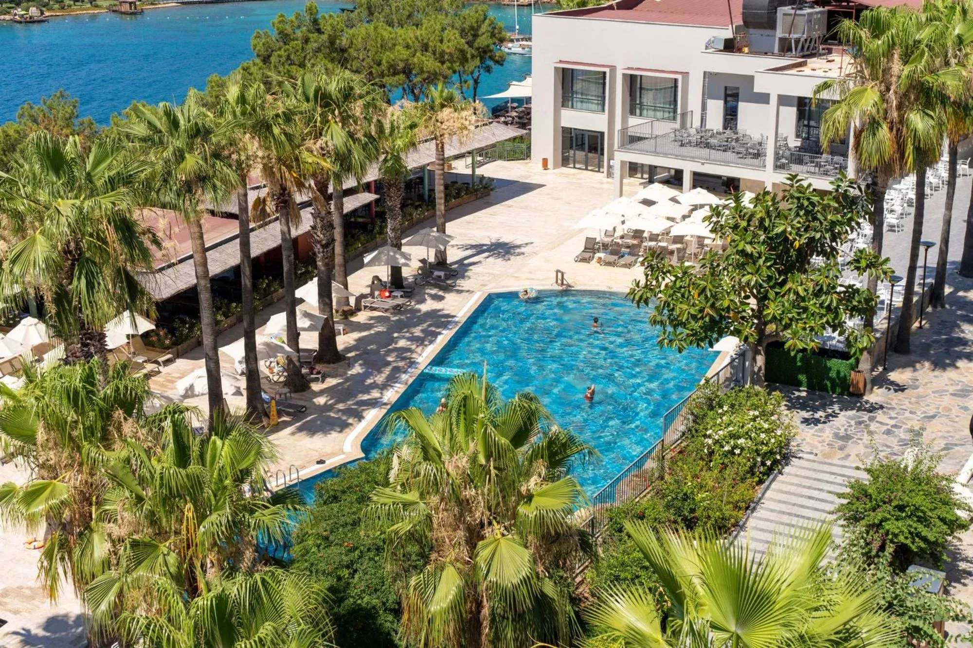 Swimming pool in Blue Dreams Resort Bodrum - Aquapark & Ultra All Inclusive