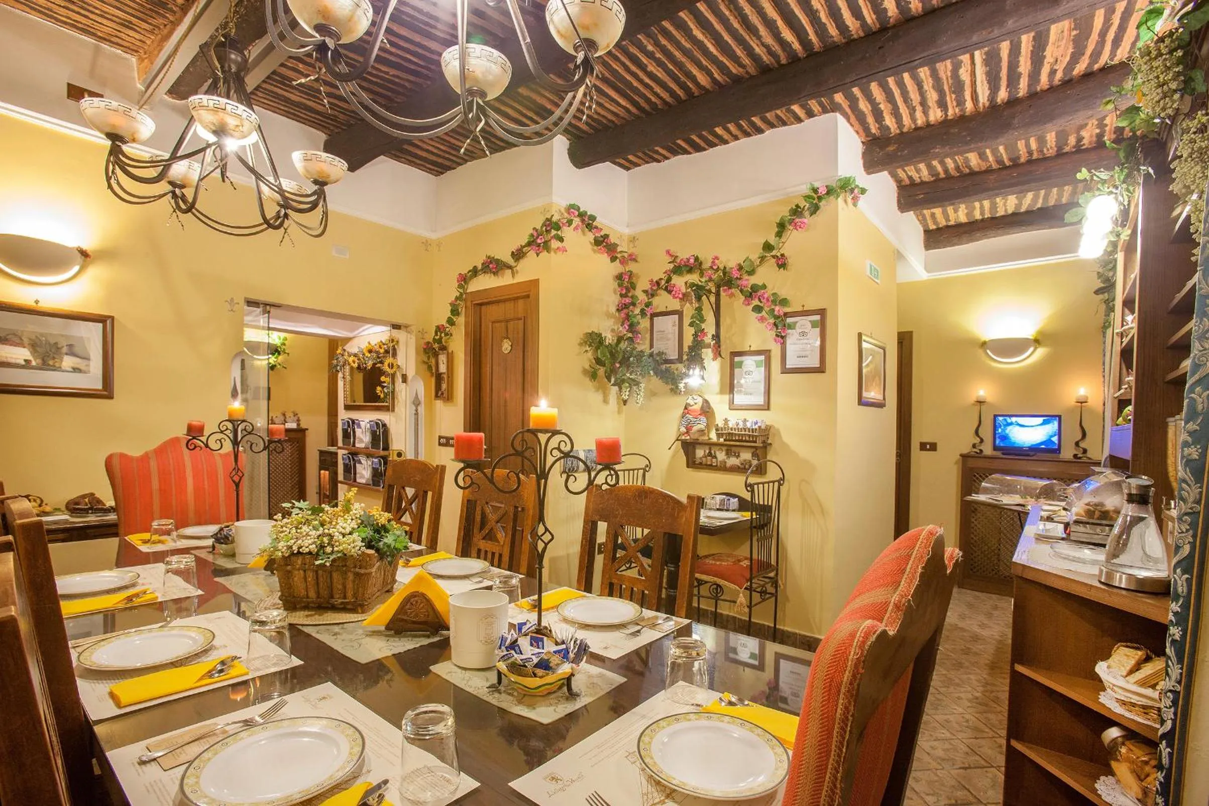 Restaurant/places to eat in B&B L'Alloggio Dei Vassalli