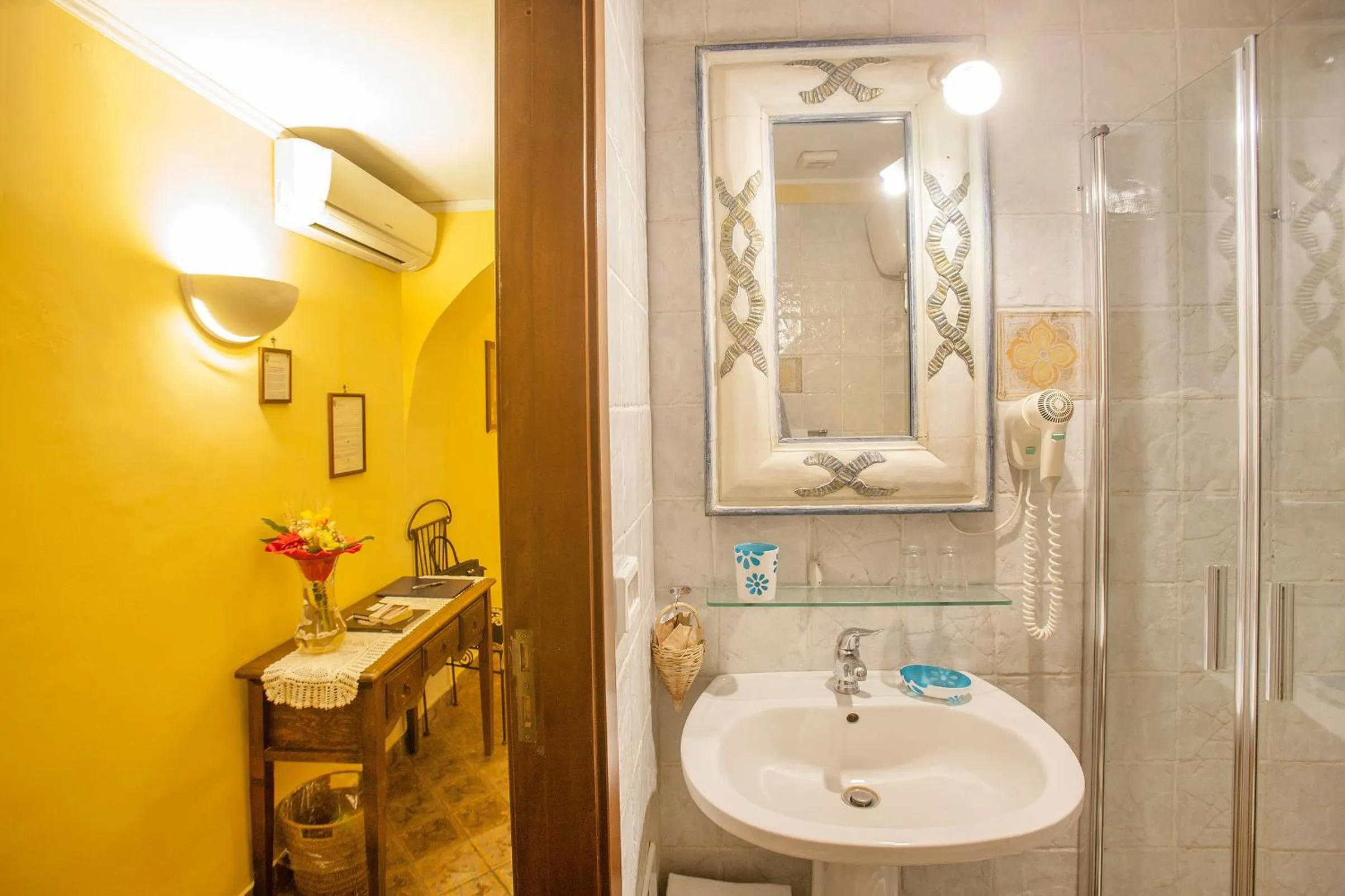 Bathroom in B&B L'Alloggio Dei Vassalli