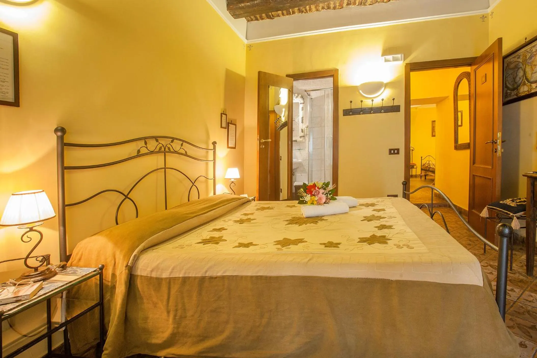 Bed in B&B L'Alloggio Dei Vassalli