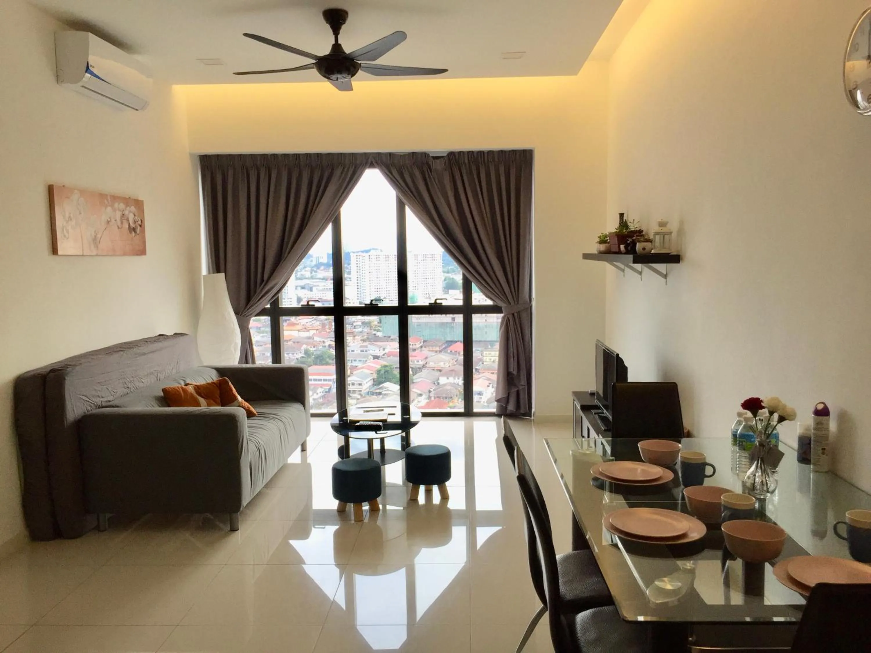 Living room in CoZy Suite @ PJ & Sunway(2 Bedroom)