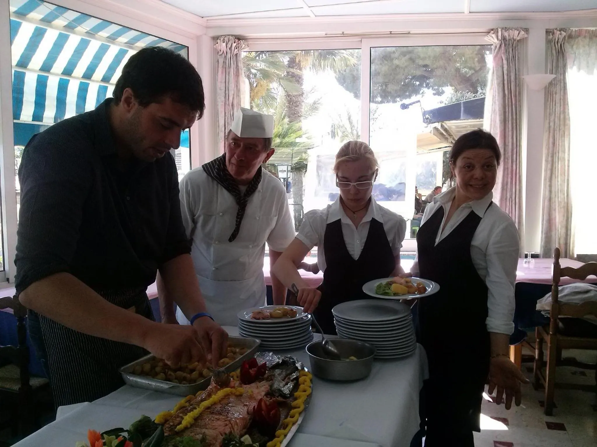 People in Hotel Svizzera