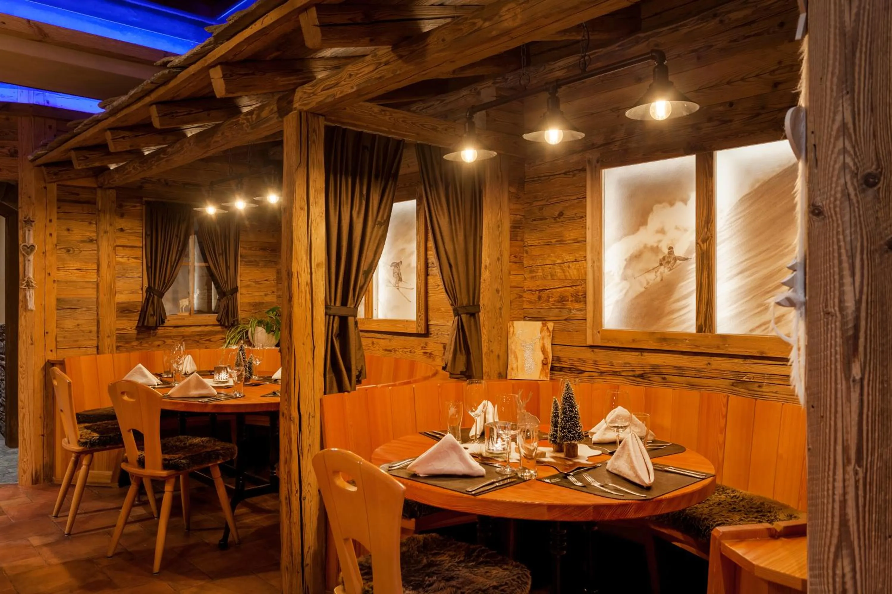 Dining area in Silvana Mountain Hotel