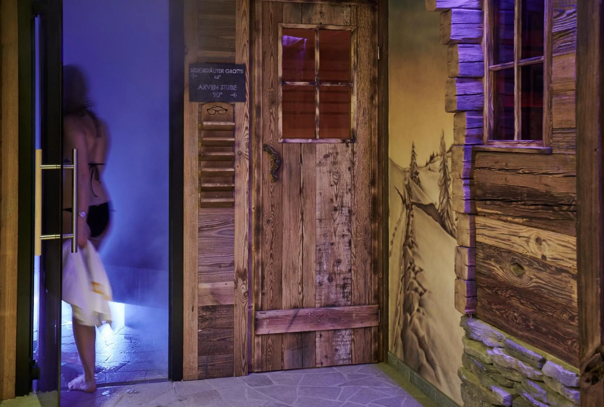 Sauna in Silvana Mountain Hotel