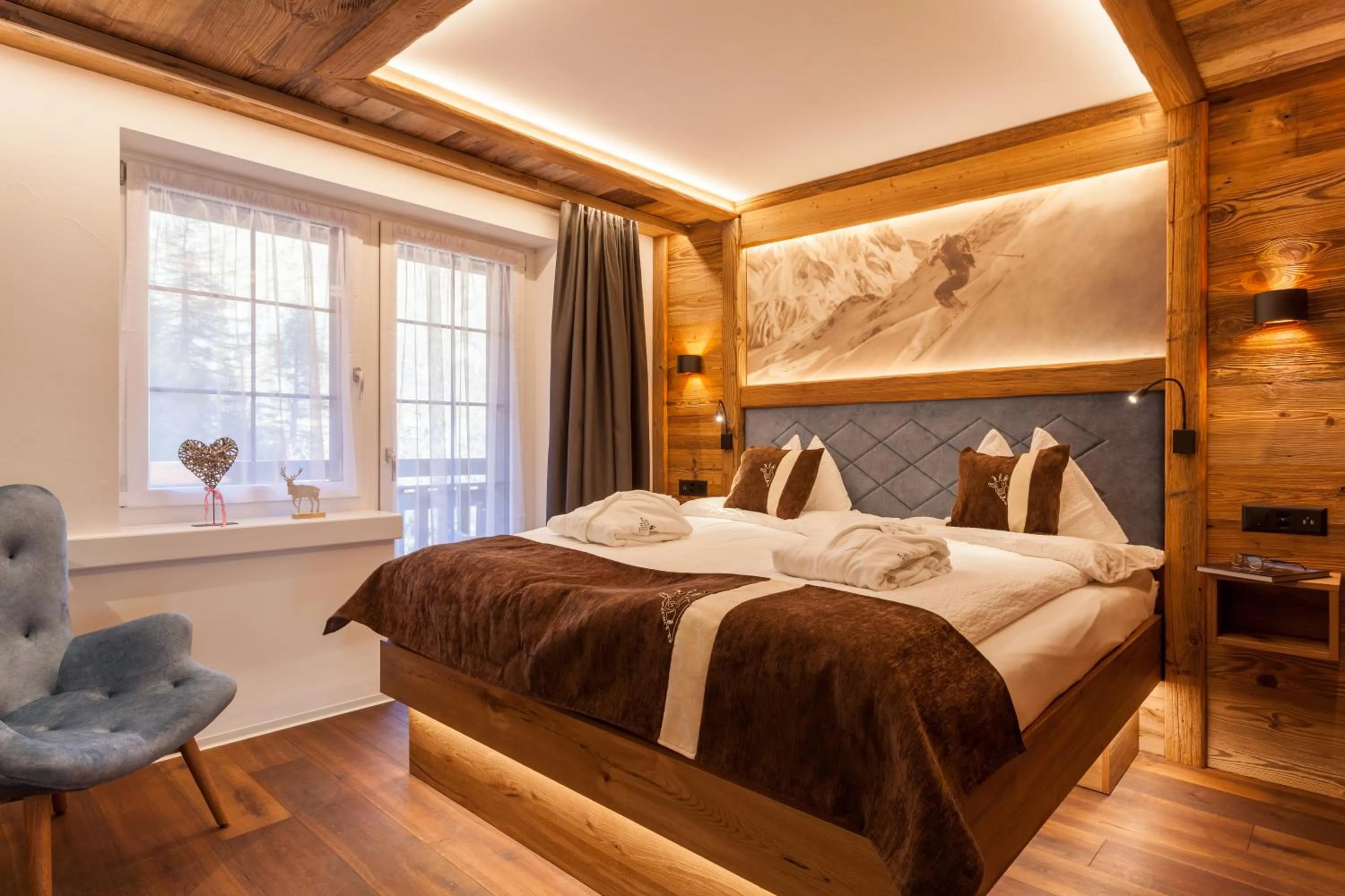 Photo of the whole room, Bed in Silvana Mountain Hotel