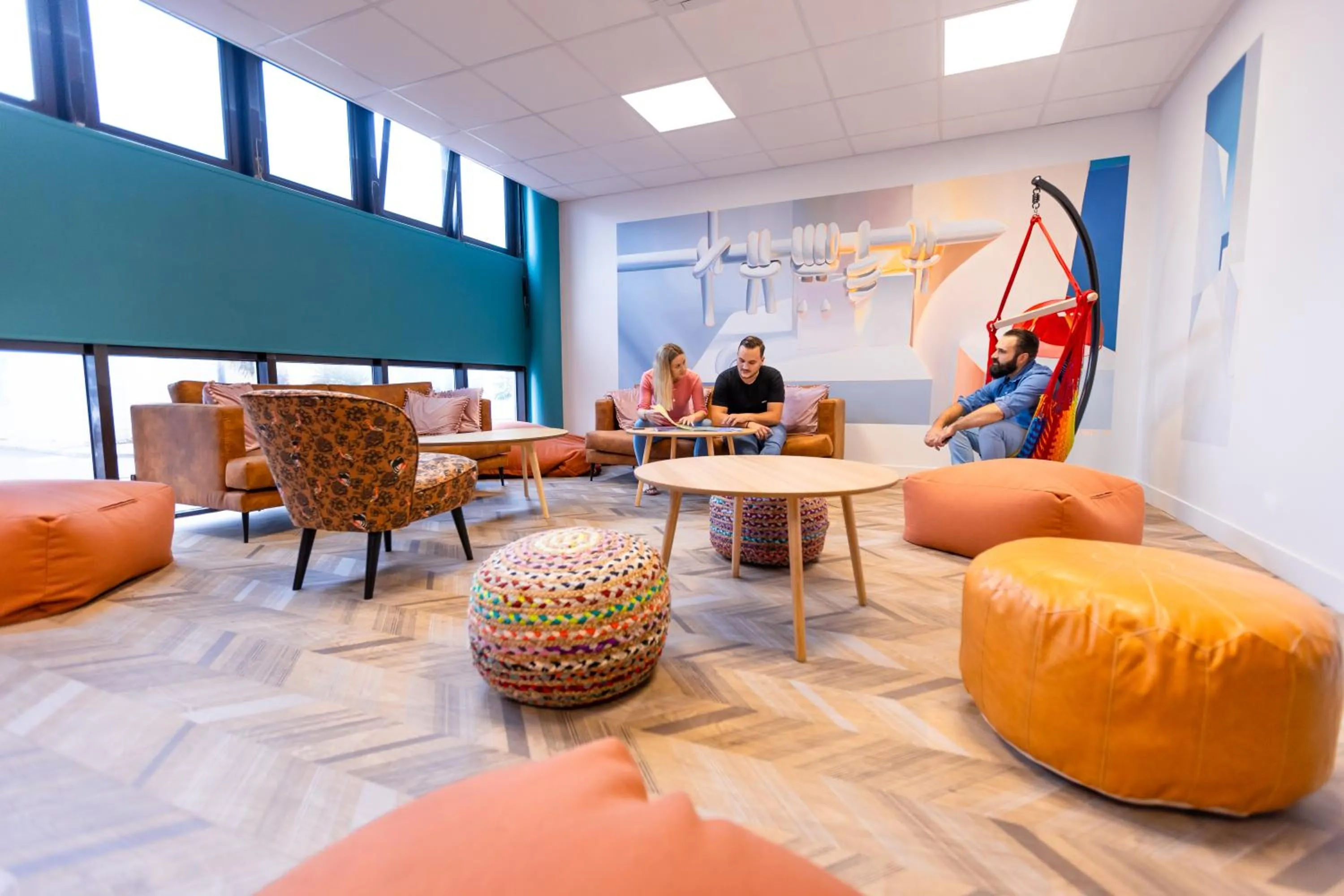 Seating area in The People Le Havre