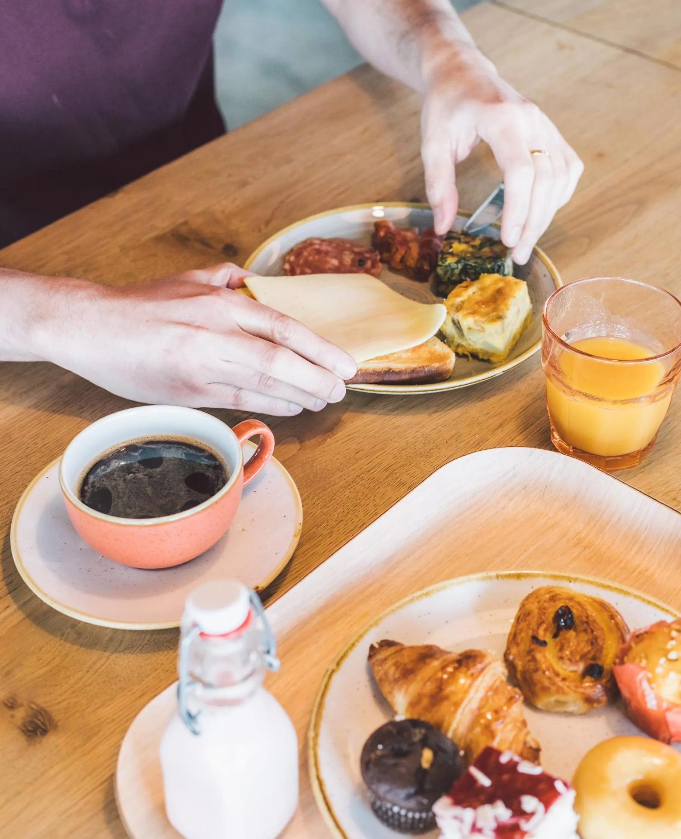 Continental breakfast in Hotel Rec Barcelona - Adults Only