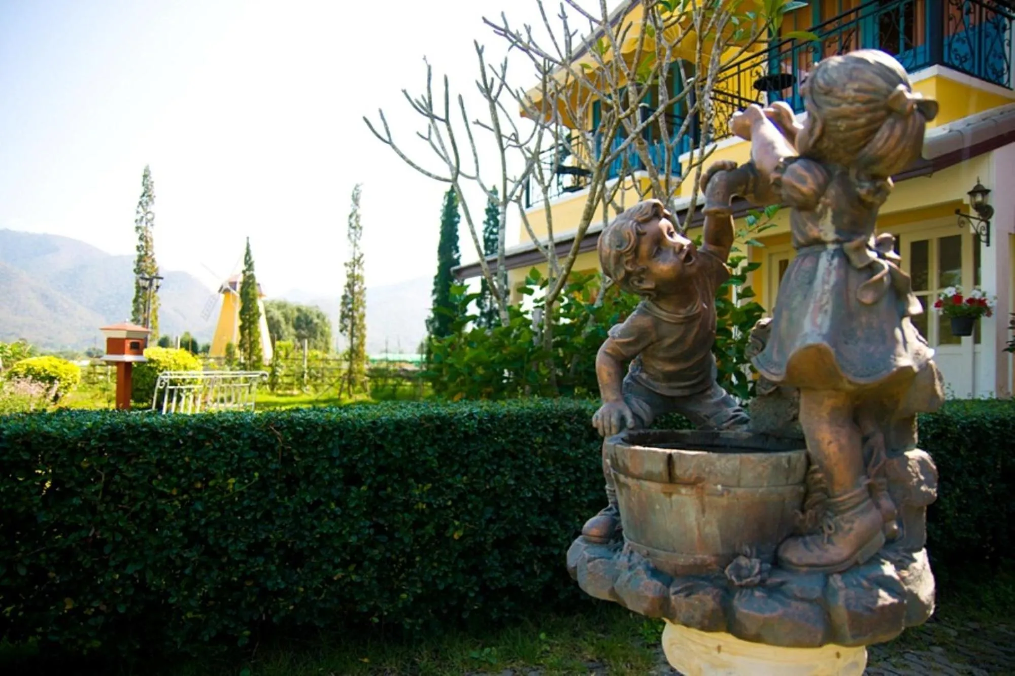 Garden in Baan Kung Kang De Pai