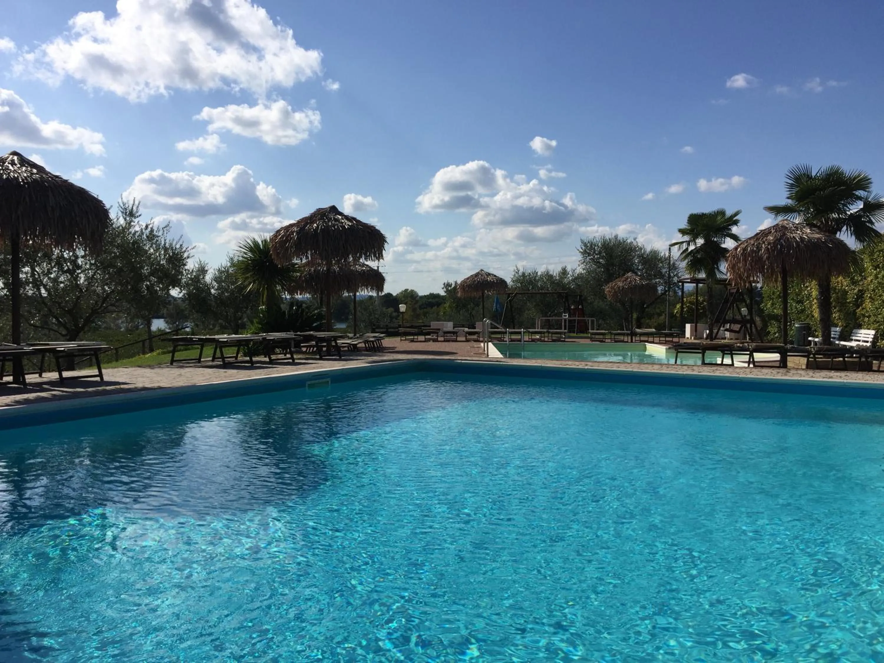 Swimming pool in Bertoletta Village Apartments