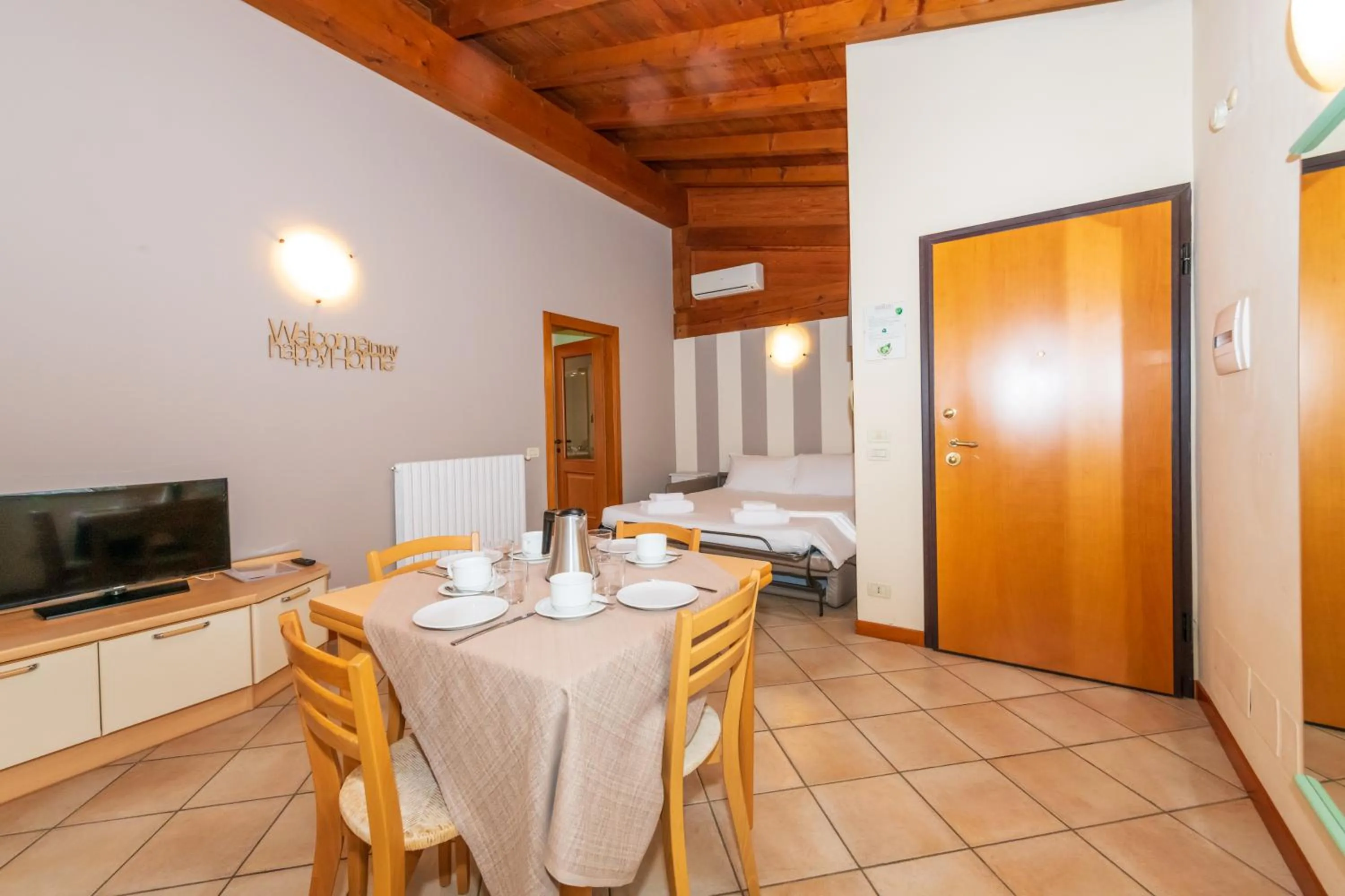 Living room in Bertoletta Village Apartments