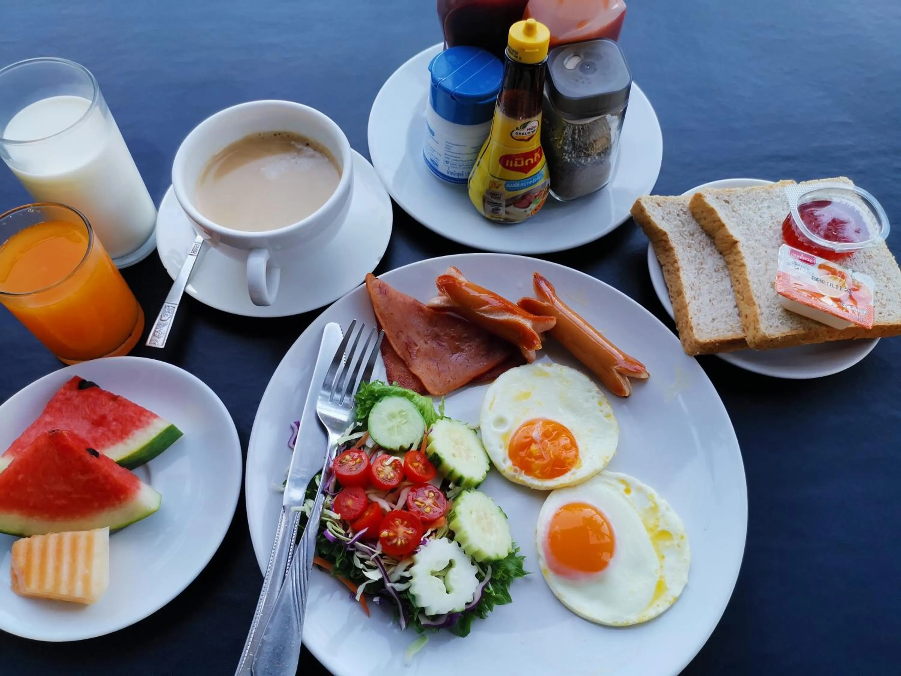 Breakfast in Dee Andaman Hotel