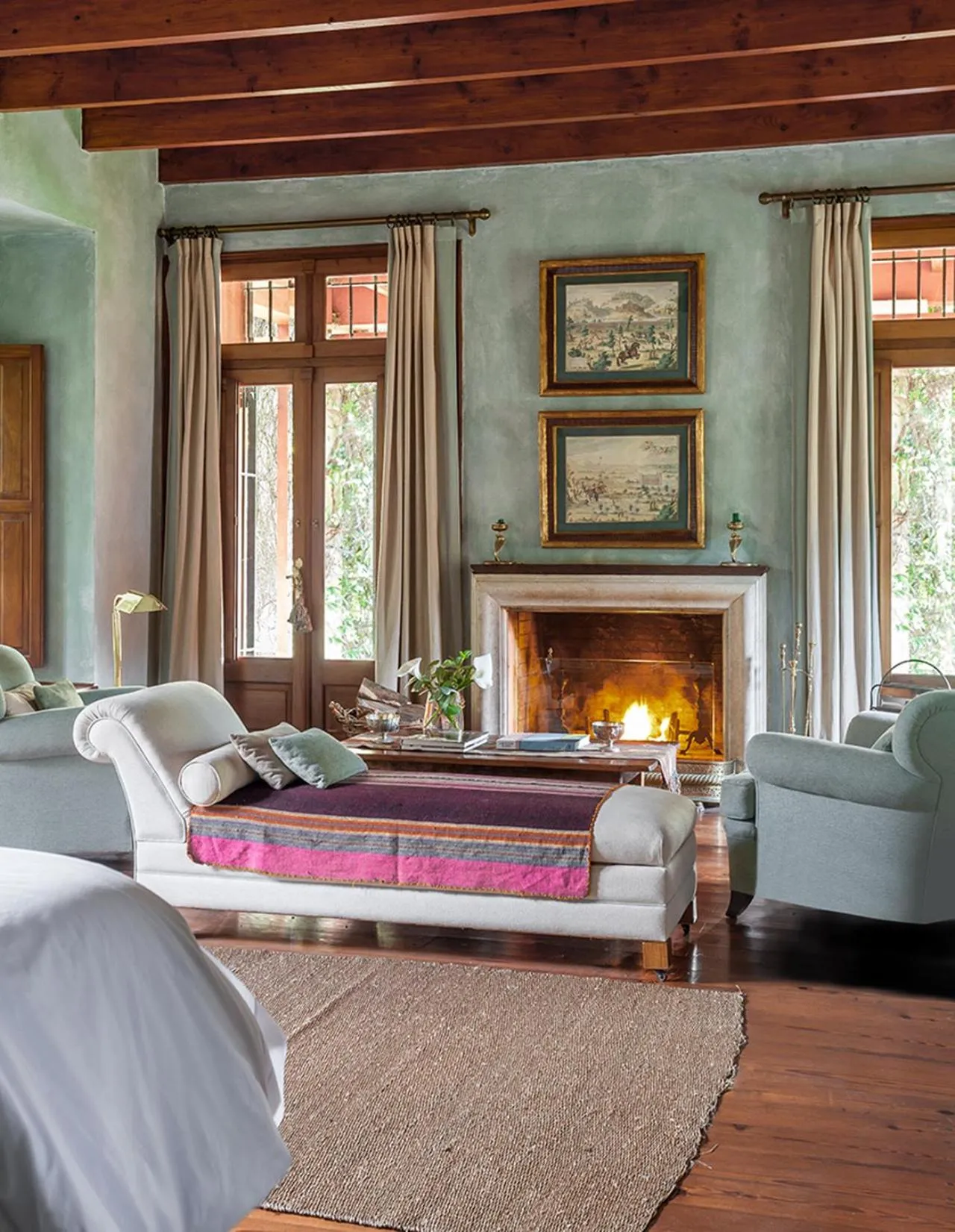 Decorative detail in Estancia La Bandada