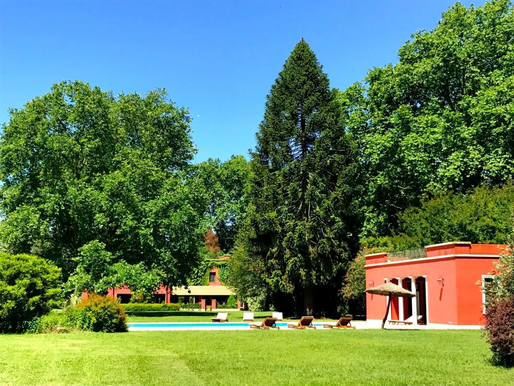 Garden in Estancia La Bandada