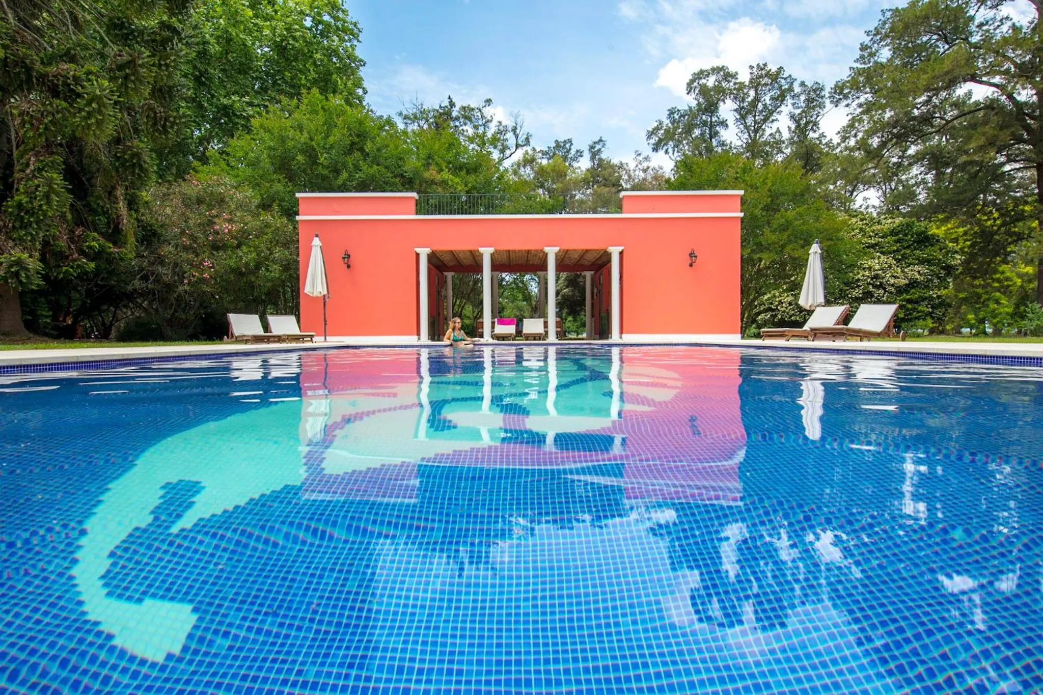 Swimming pool in Estancia La Bandada