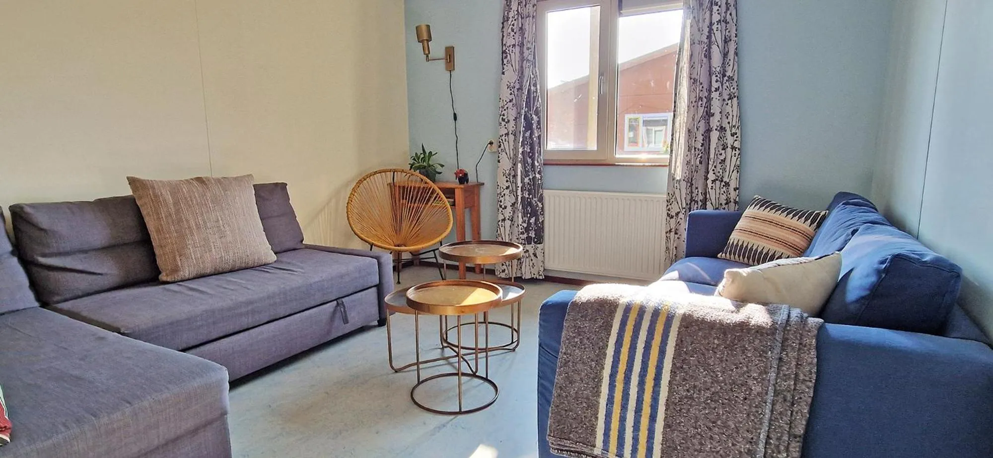 Living room in Amsterdam Farm Lodge