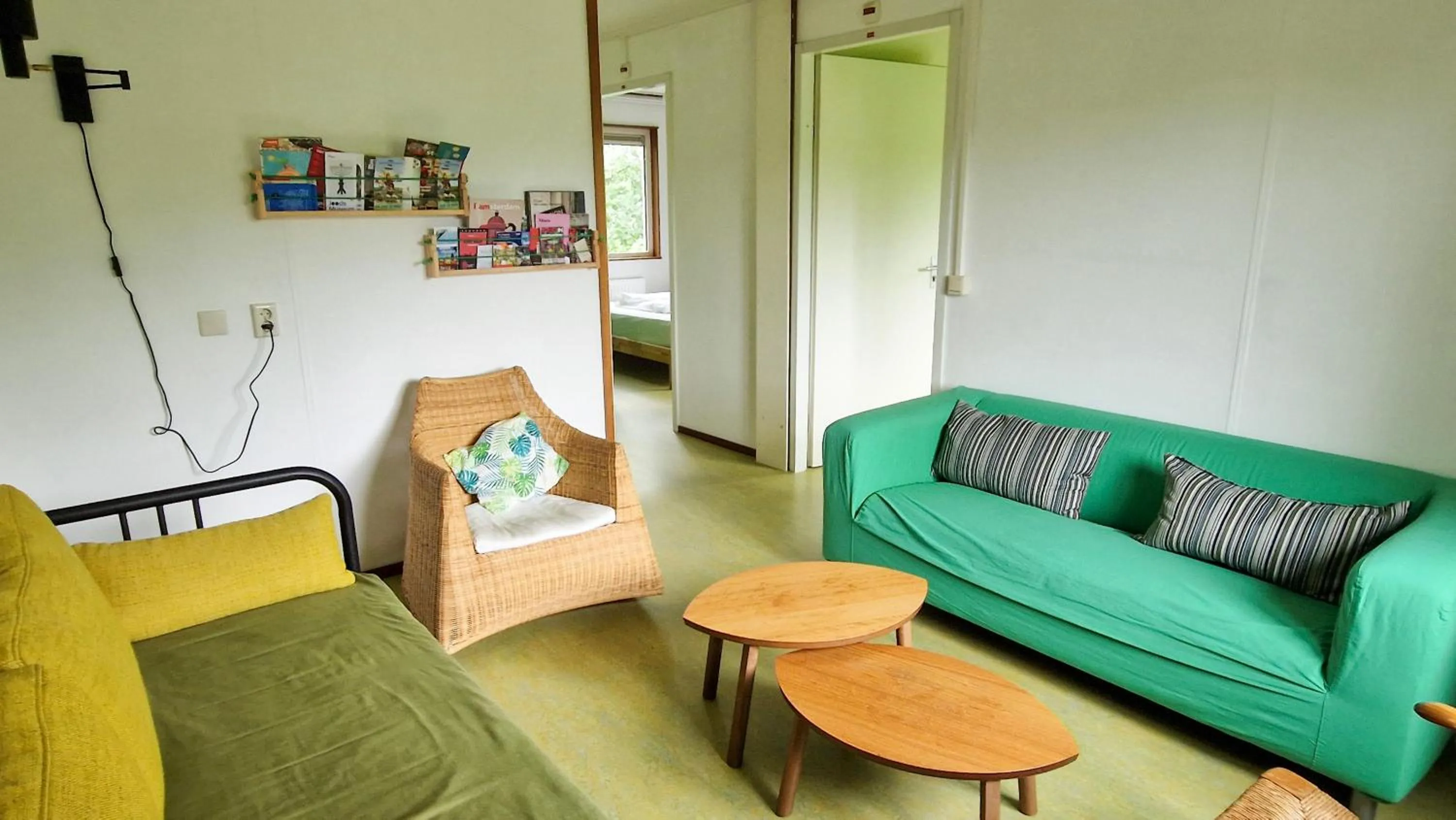 Living room in Amsterdam Farm Lodge