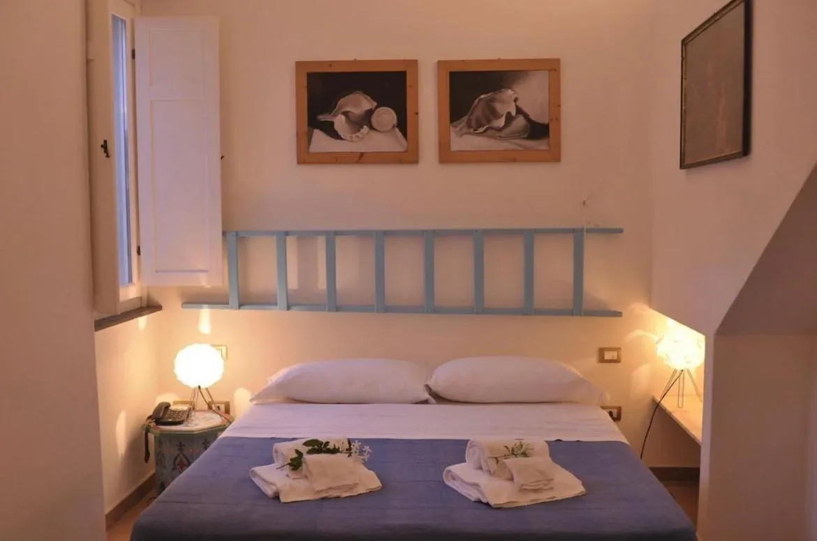 Bed in Hotel Villa Pimpina