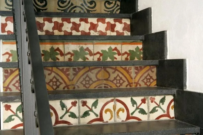 Decorative detail in Hotel Villa Pimpina