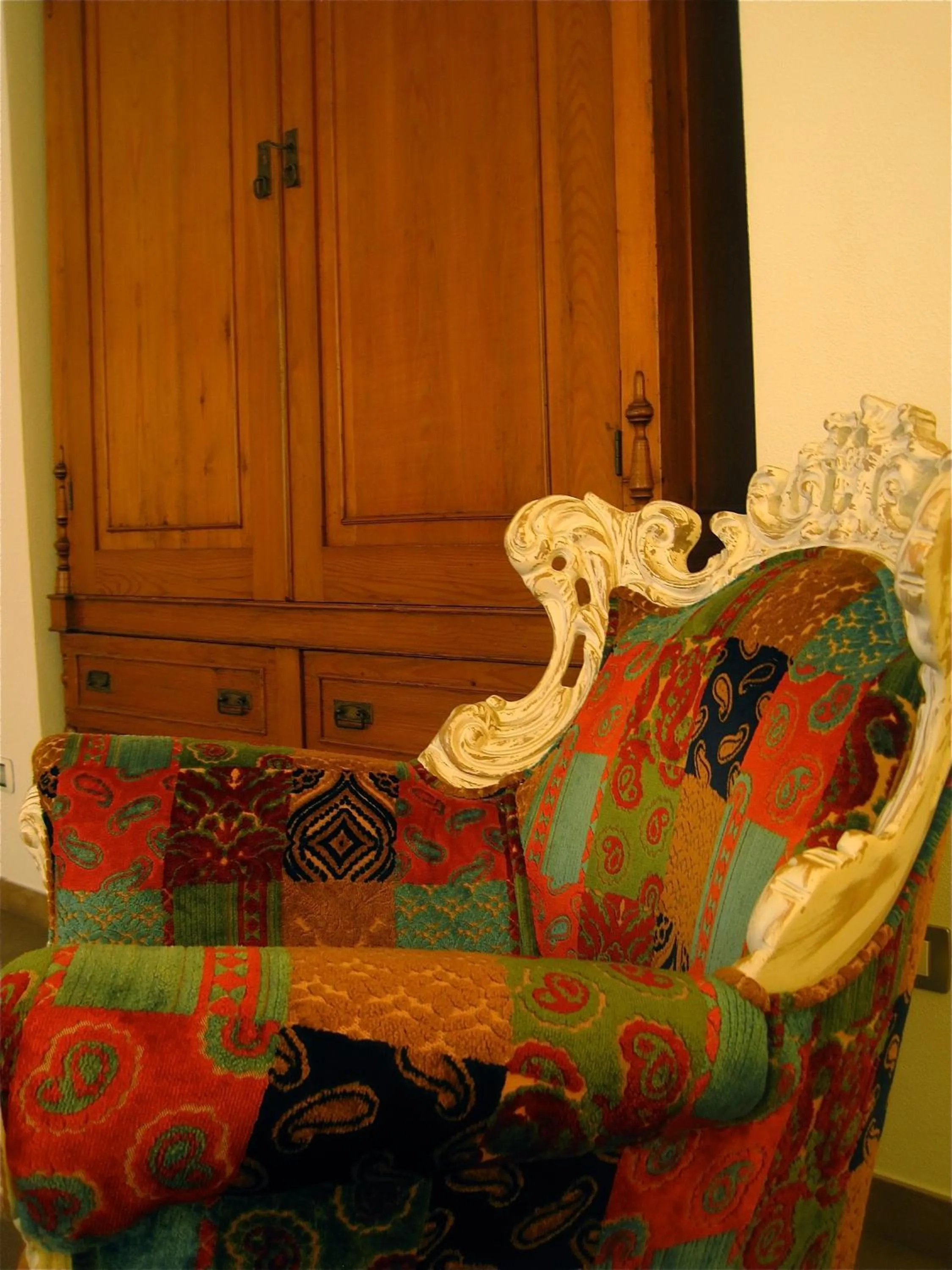 Seating area in Hotel Villa Pimpina