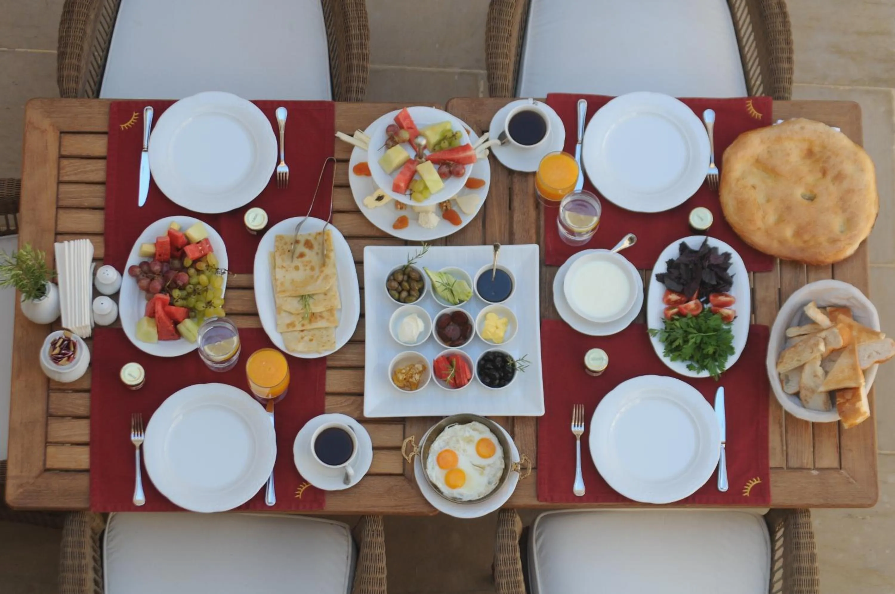 Breakfast in Shmayaa Hotel