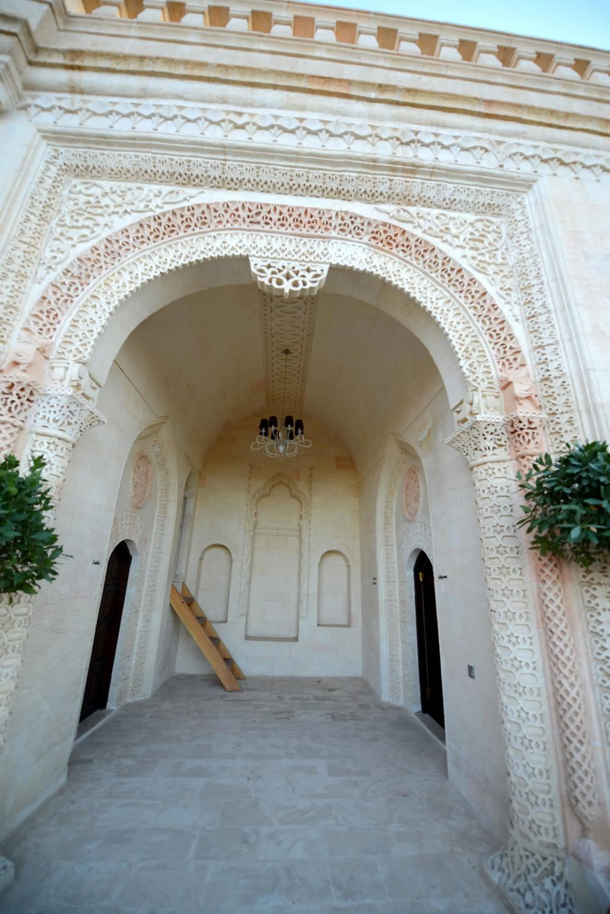 Decorative detail in Shmayaa Hotel