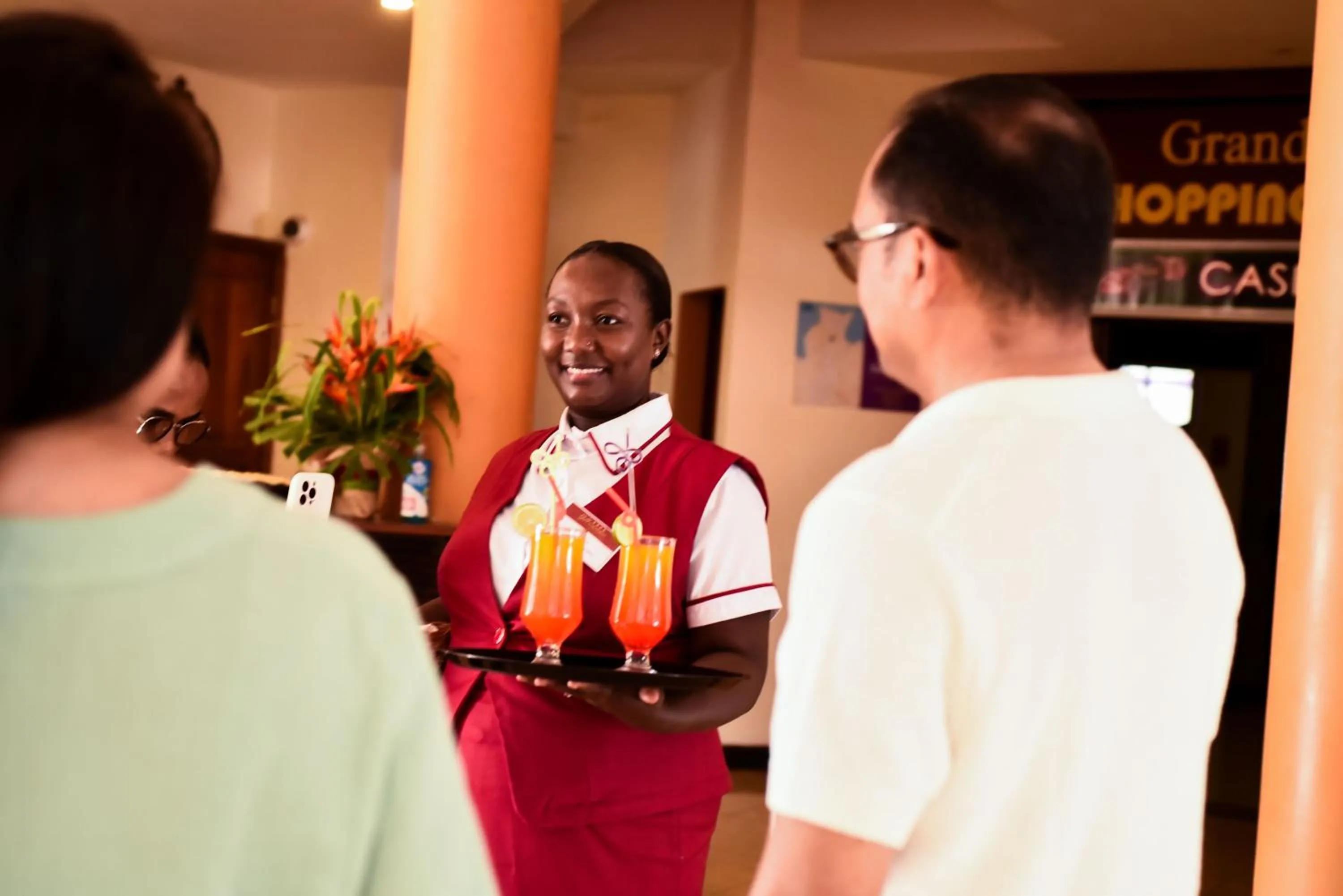 Staff in Le Grand Hôtel Diego
