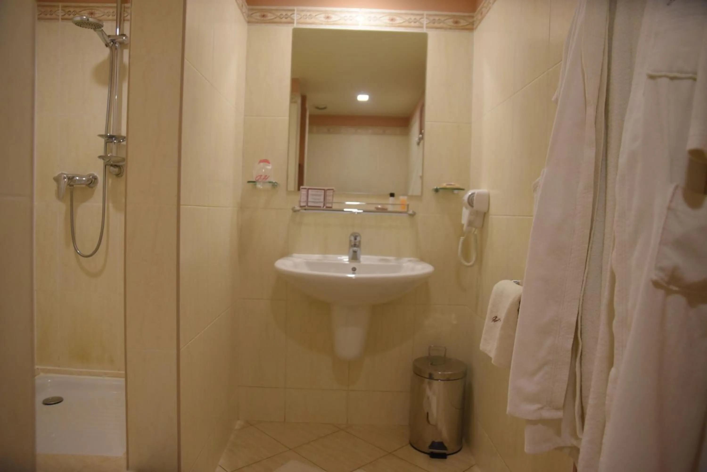 Shower in Le Grand Hôtel Diego