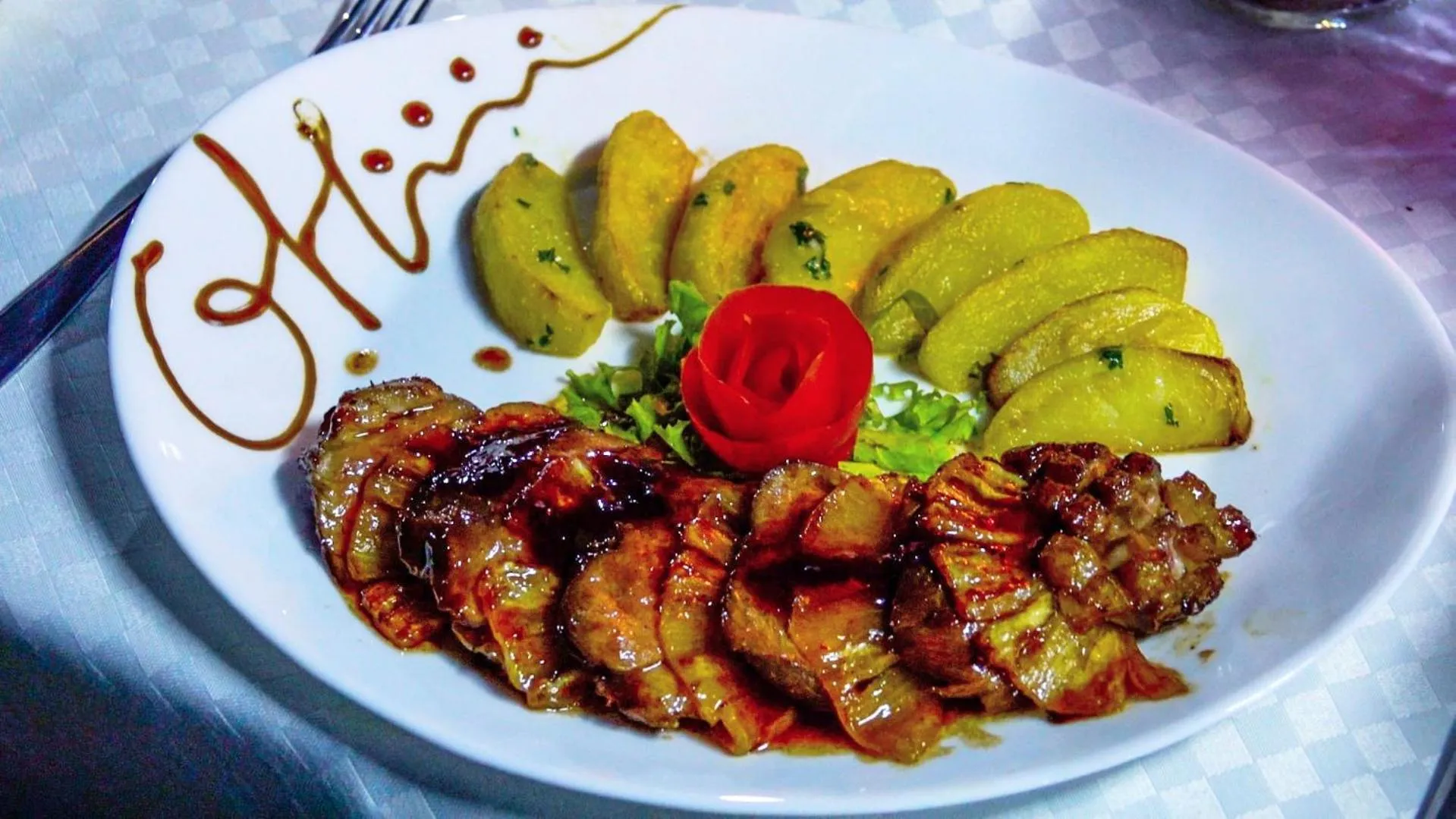 Food in Le Grand Hôtel Diego