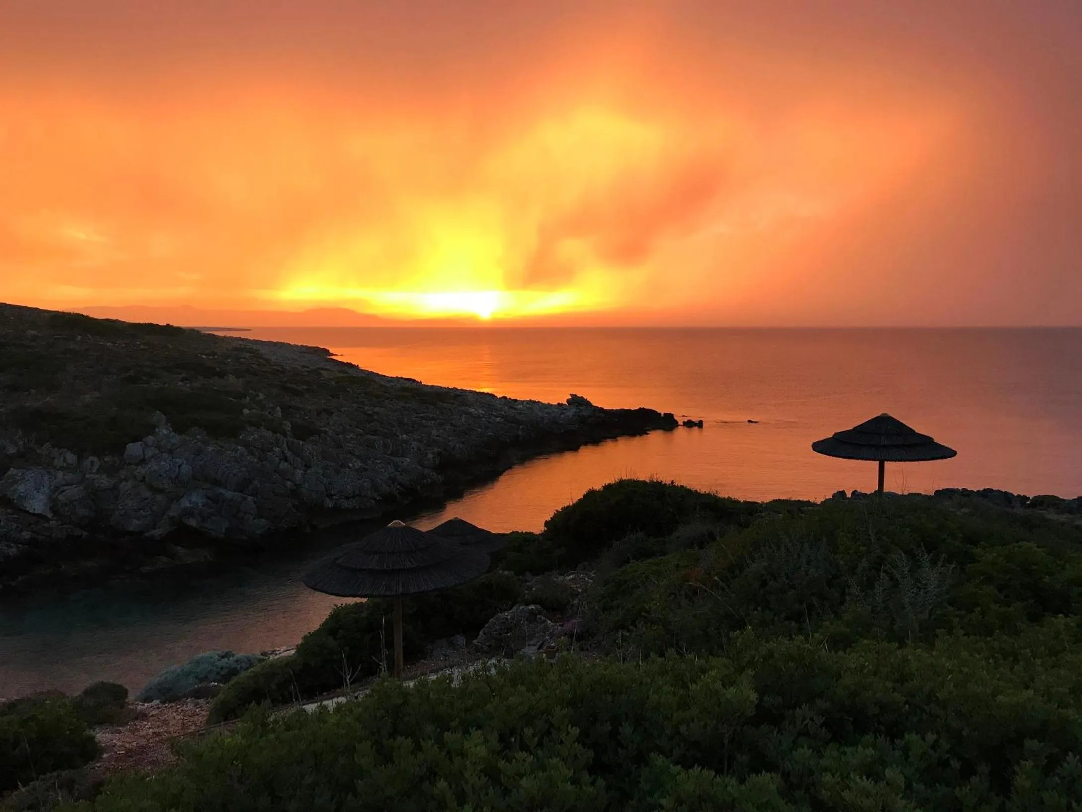 Sea view in Giorgi's Blue Apartments