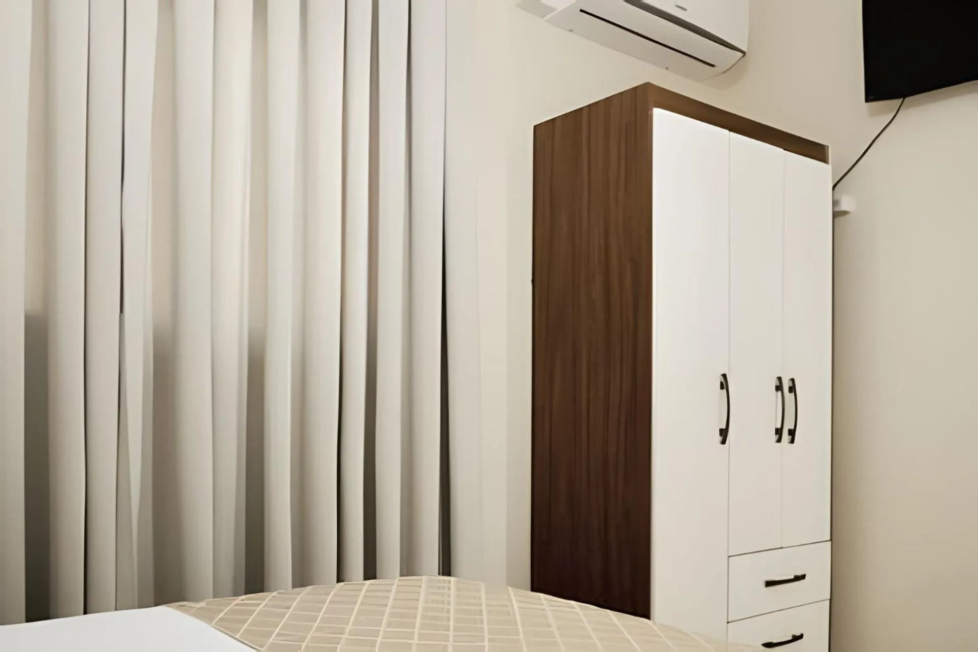 Bed in Pousada Estrela Mares