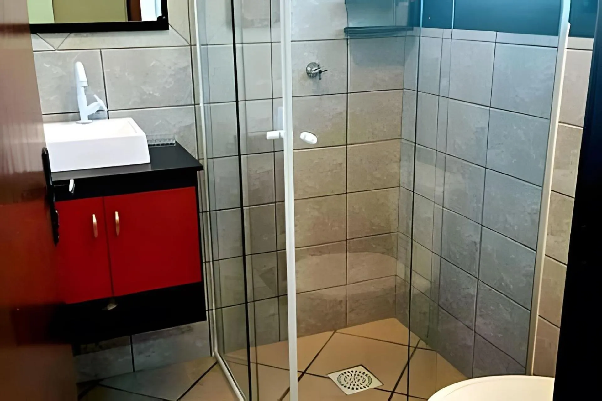 Toilet in Pousada Estrela Mares