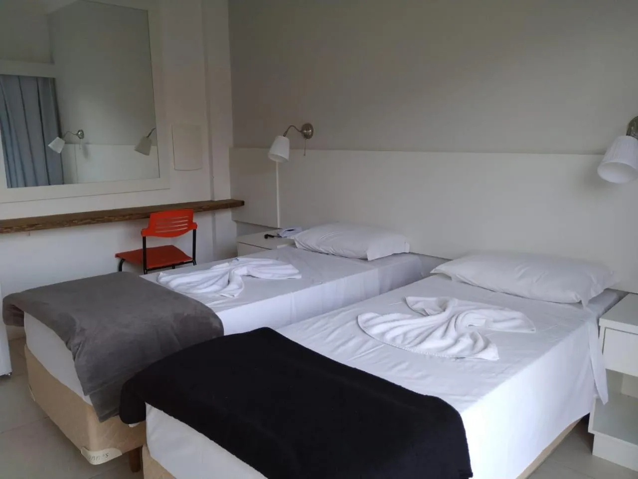 Bed in Florinn Praia Hotel